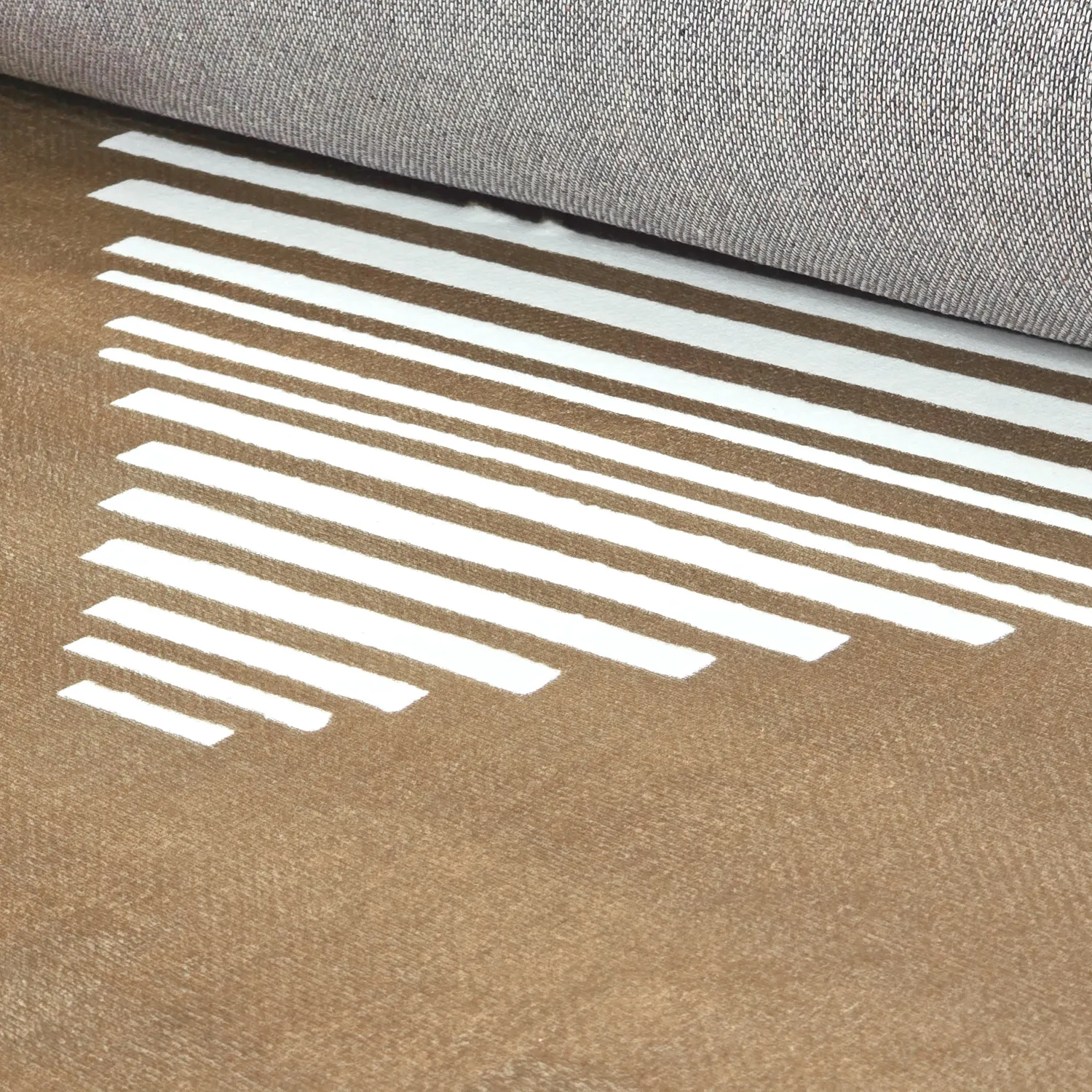 Wilton-Teppich - Carmen (braun/weiß)