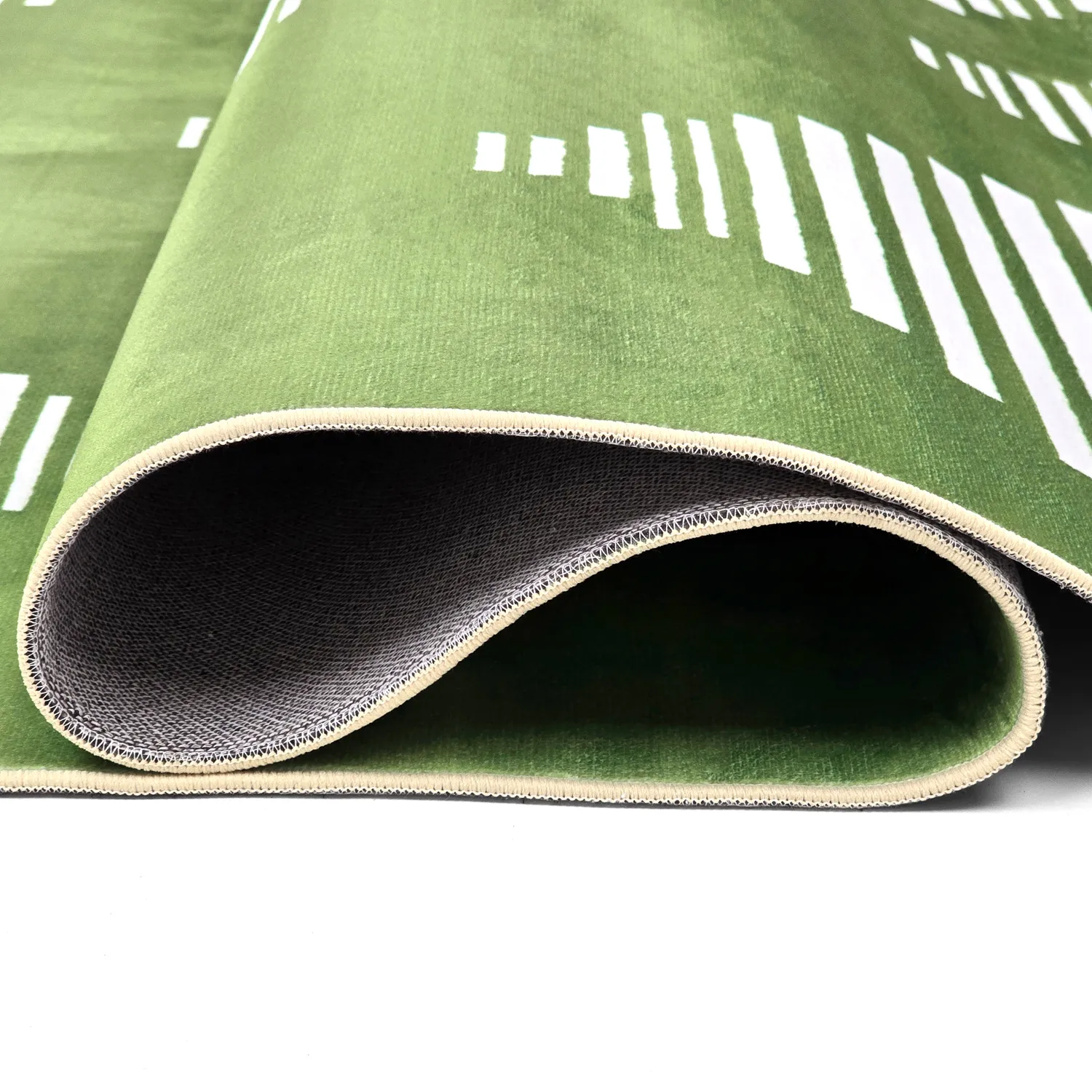 Wilton-Teppich - Carmen (grün/weiß)