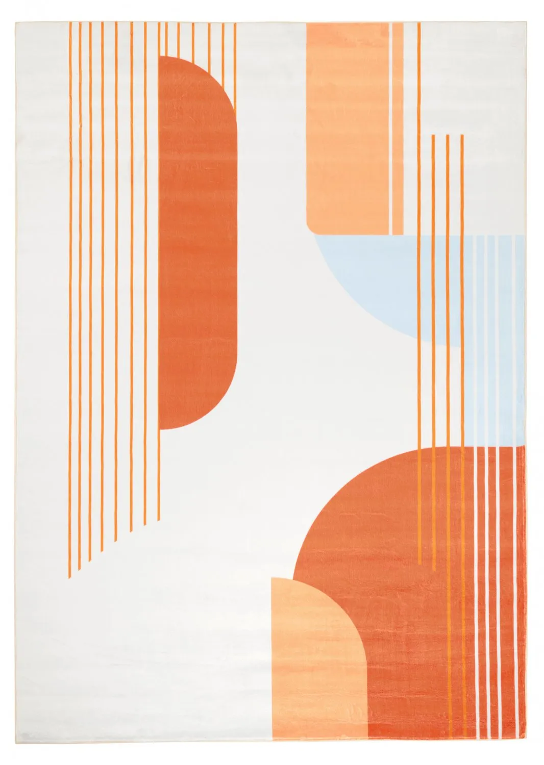 Wilton-Teppich - Delft (hellblau/mehrfarbig)