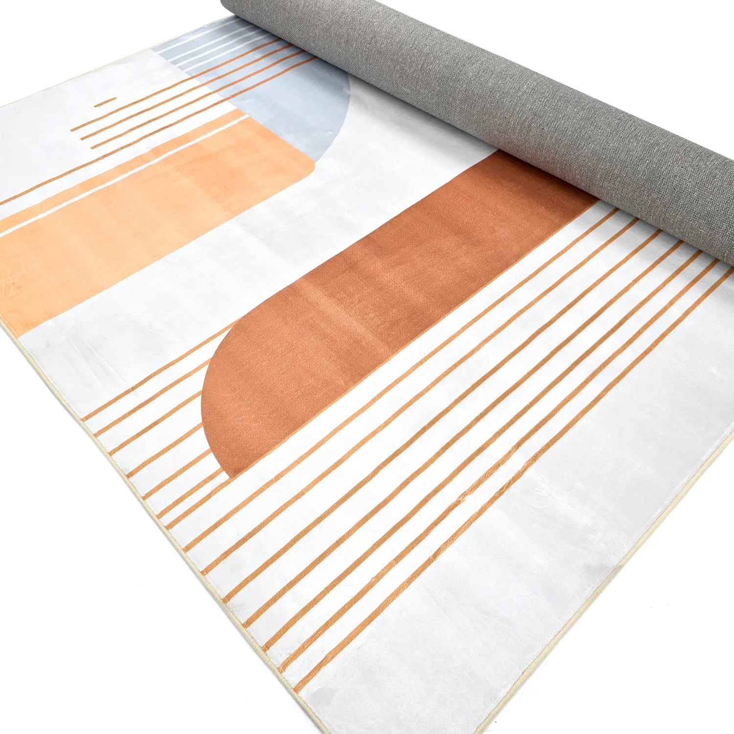 Wilton-Teppich - Delft (hellblau/mehrfarbig)