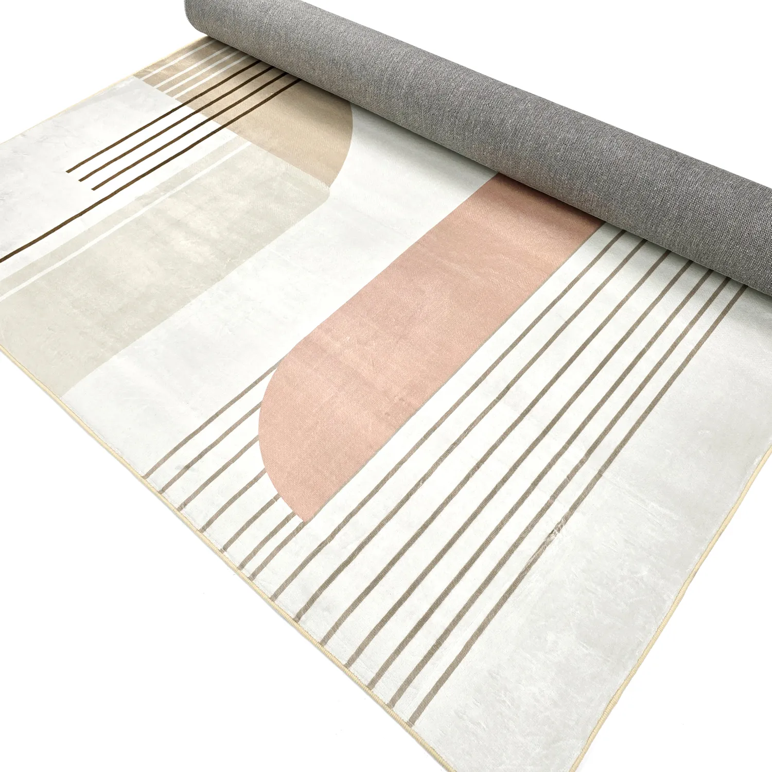 Tapis Wilton - Delft (rose/multi)