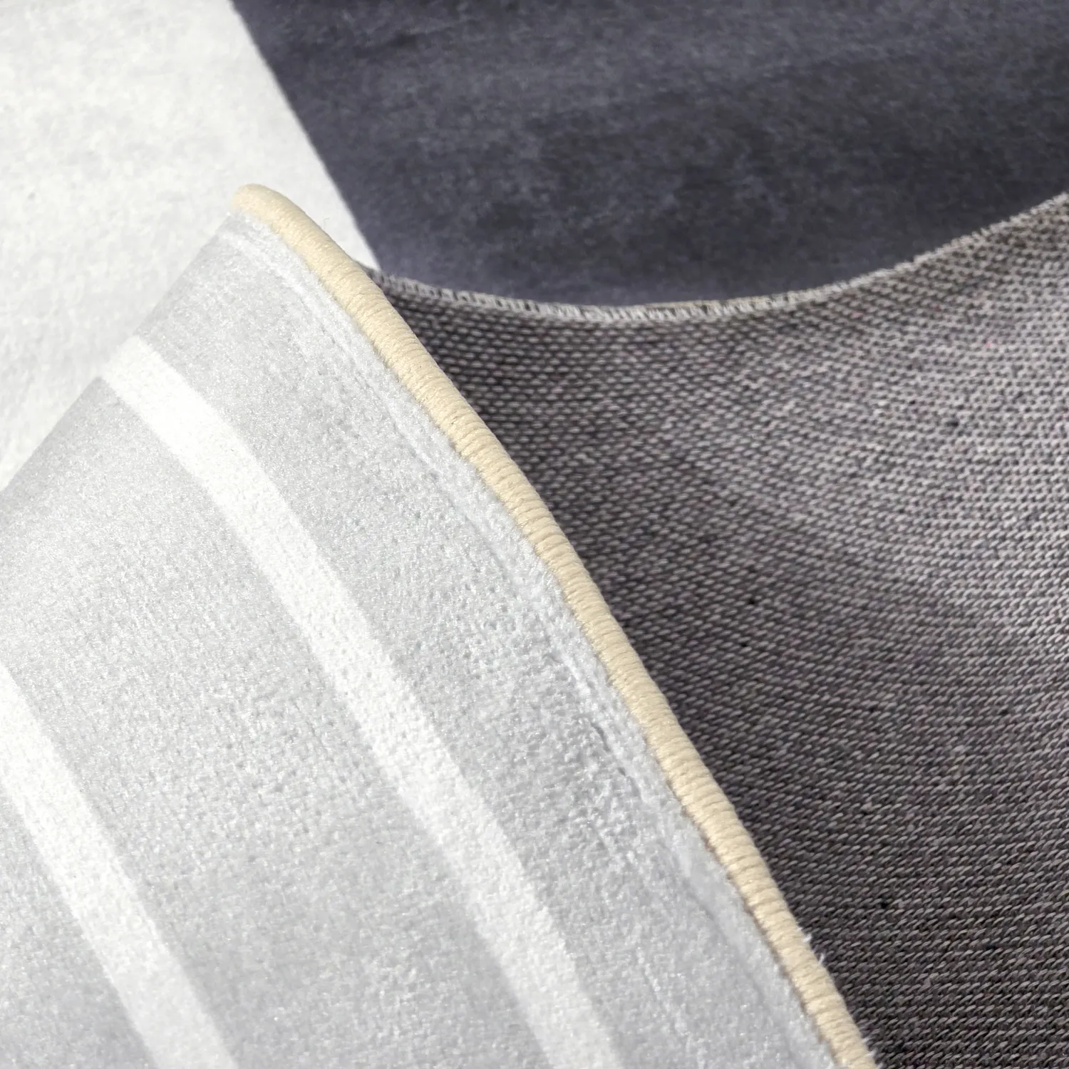 Wilton-Teppich - Delft (weiß/grau/schwarz)