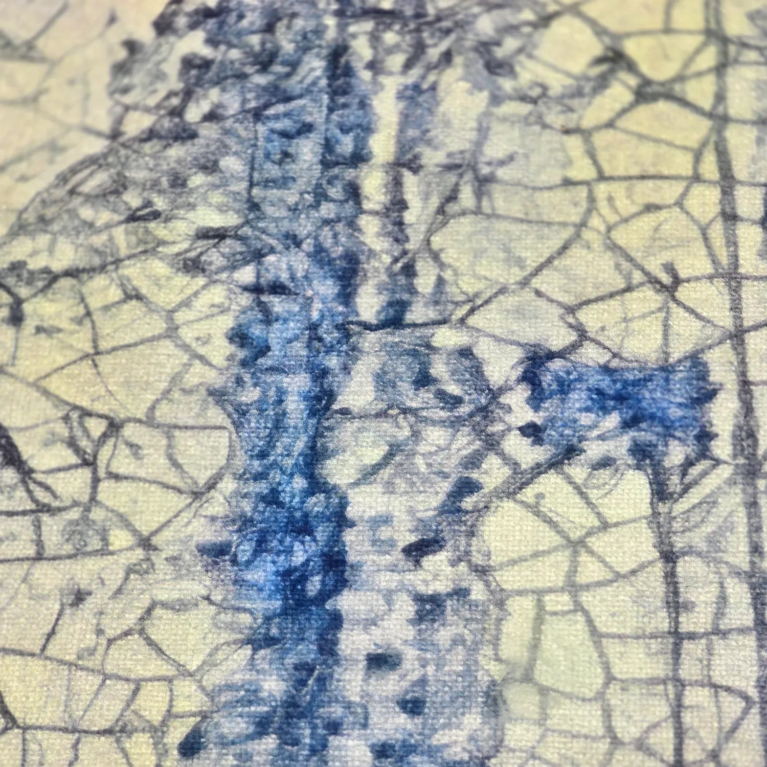 Tapis Wilton - Dolmio (bleu/multi)