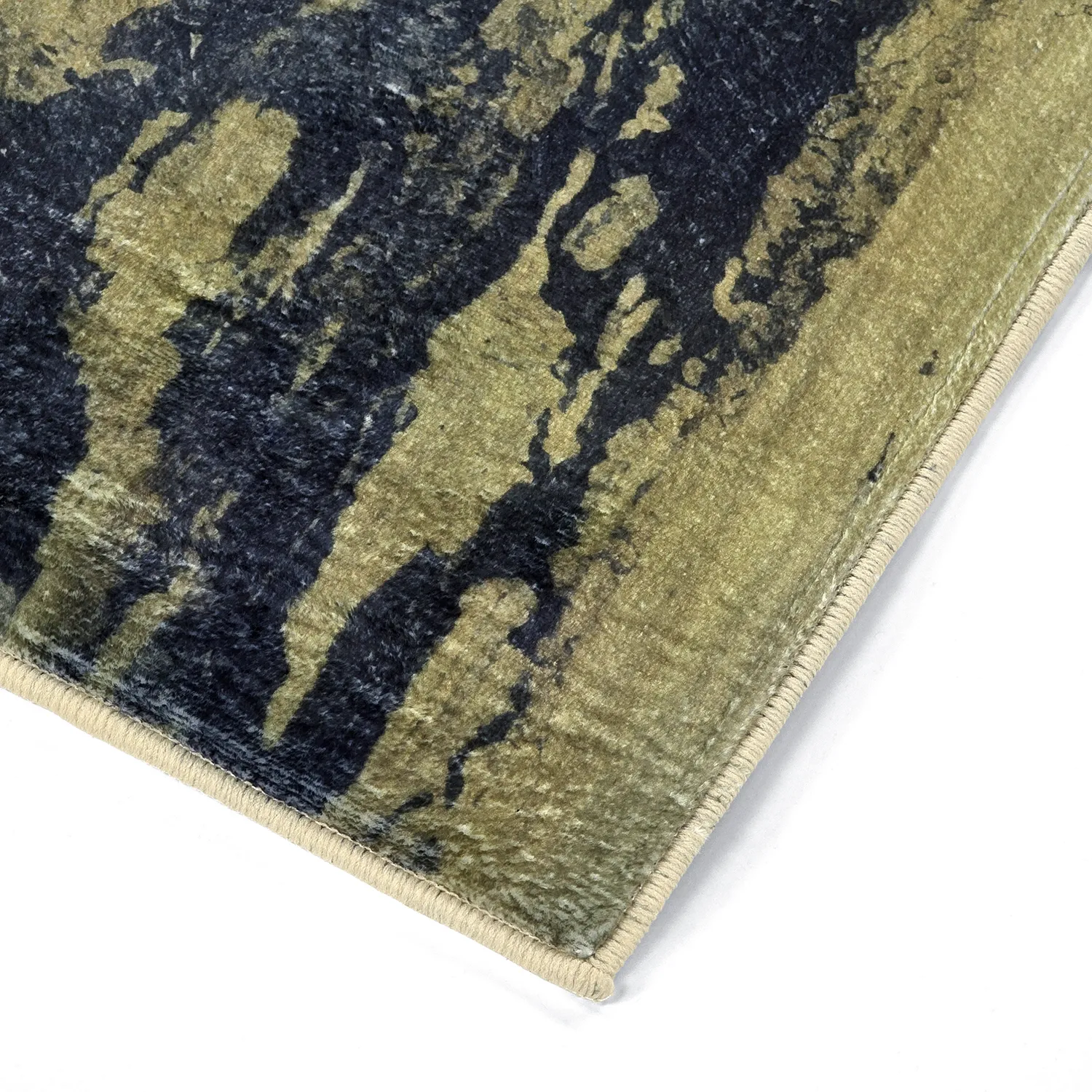 Wilton-Teppich - Dolmio (schwarz/gelb)