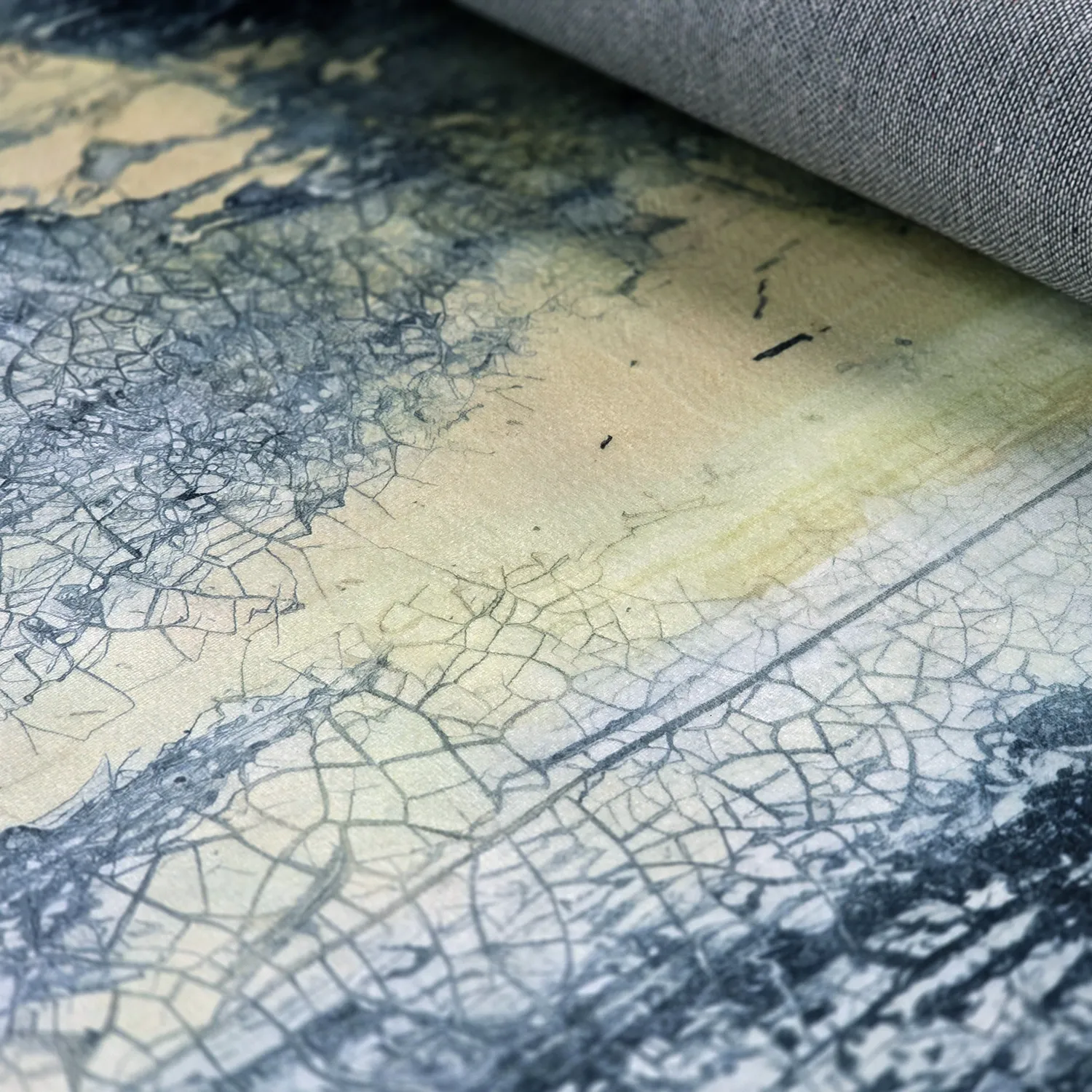 Wilton-Teppich - Dolmio (schwarz/gelb)