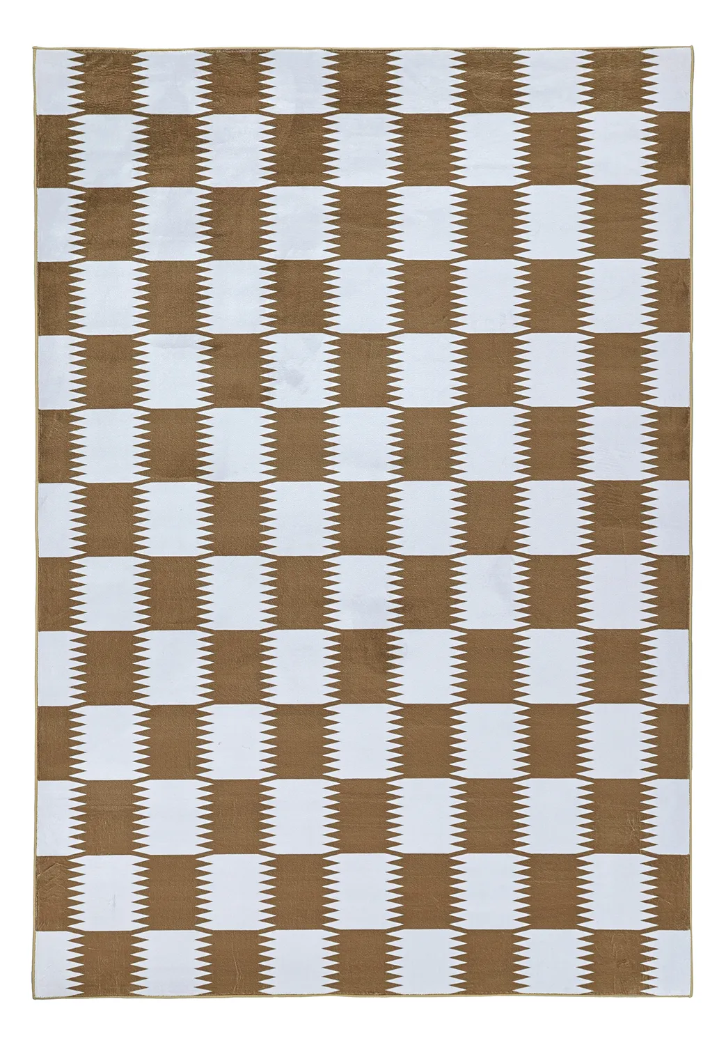 Tapis Wilton - Gobi (marron/blanc)