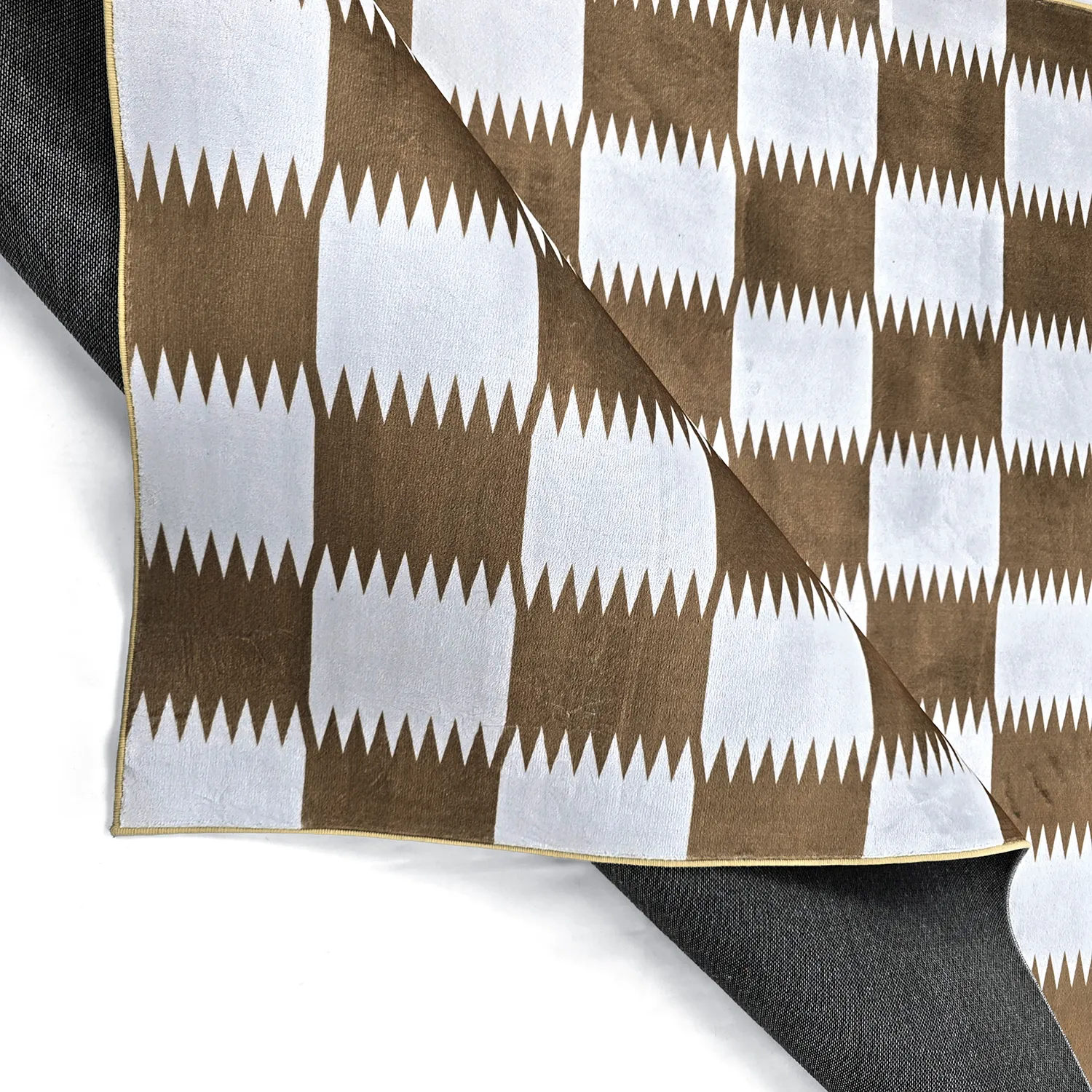 Tapis Wilton - Gobi (marron/blanc)