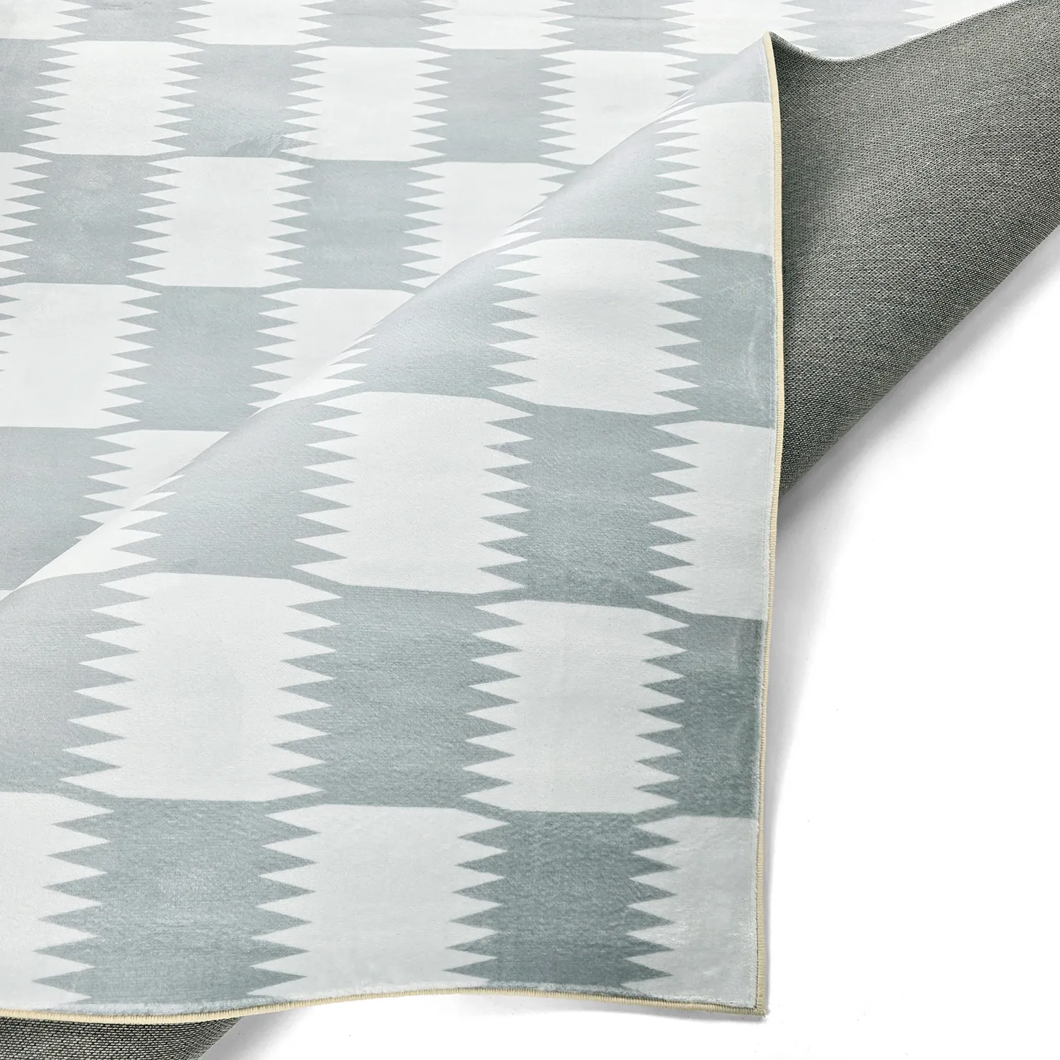 Wilton-Teppich - Gobi (grau/weiß)