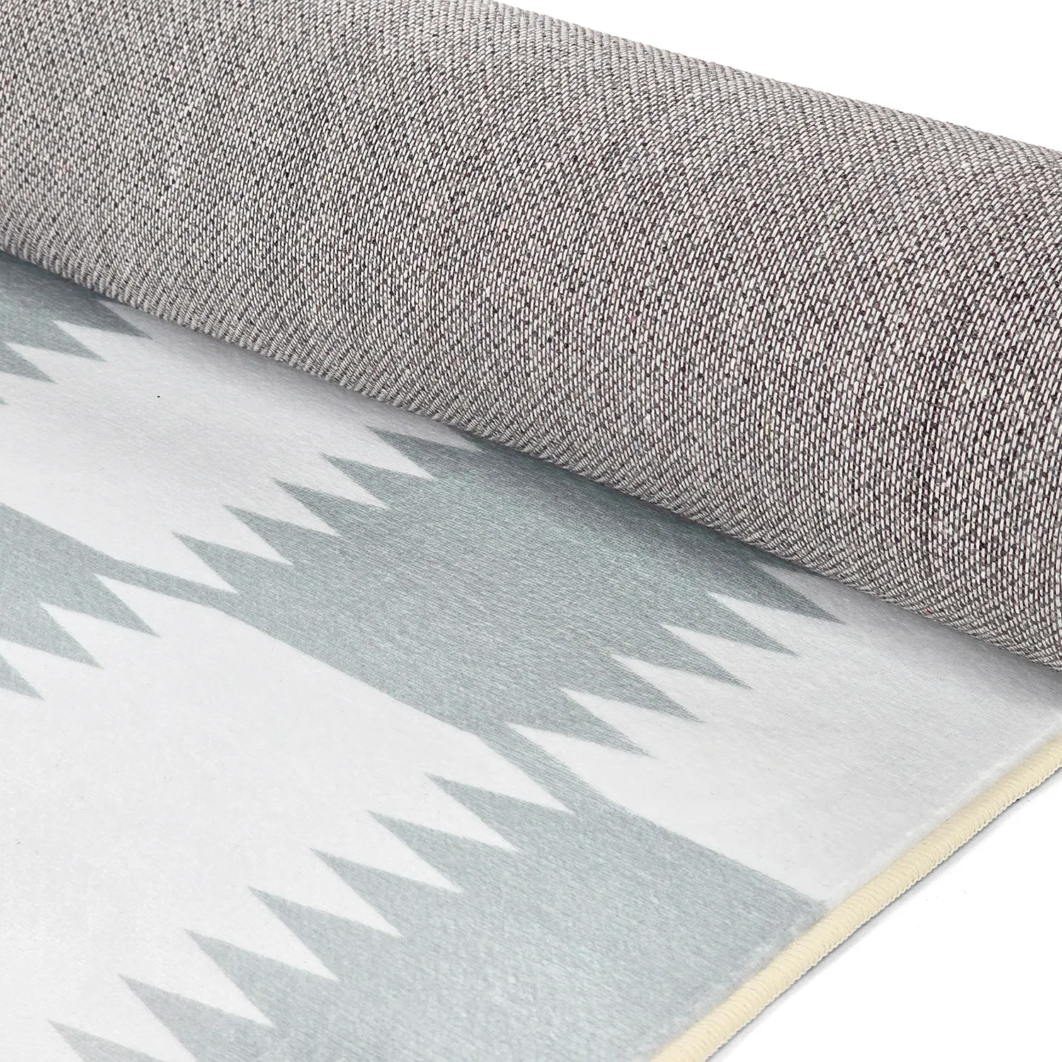 Wilton-Teppich - Gobi (grau/weiß)