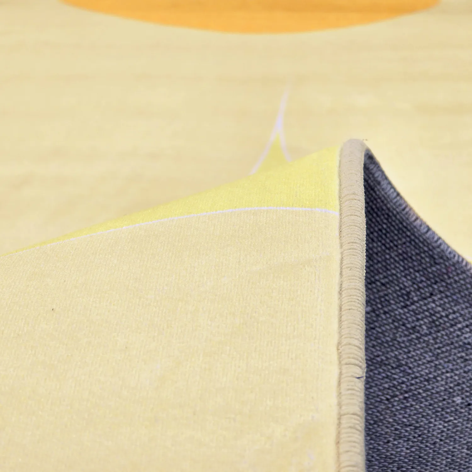 Wilton-Teppich - Honfleur (gelb/mehrfarbig)