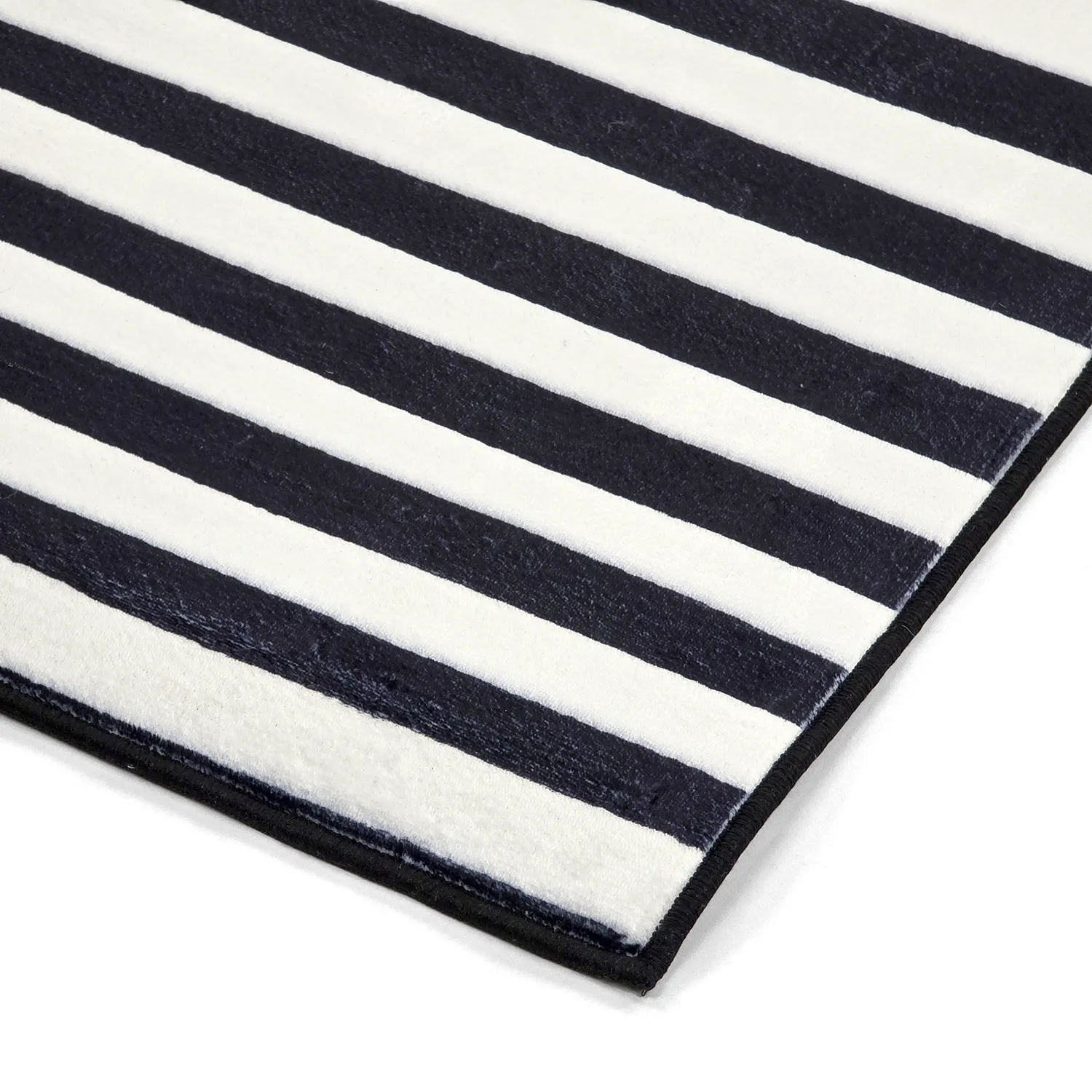 Wilton-Teppich - Joma (schwarz/weiß)