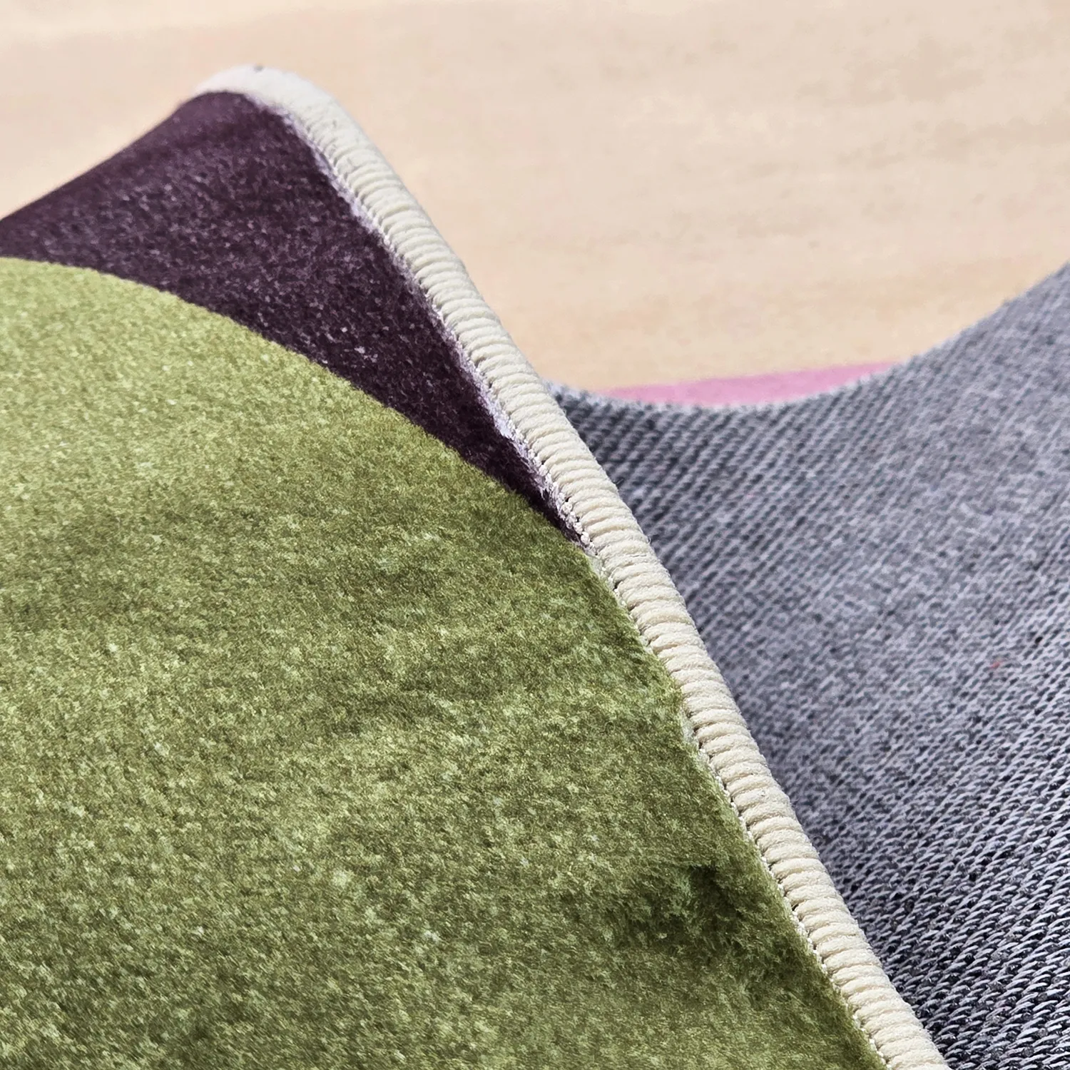 Wilton-Teppich - Kalami (rosa/mehrfarbig)