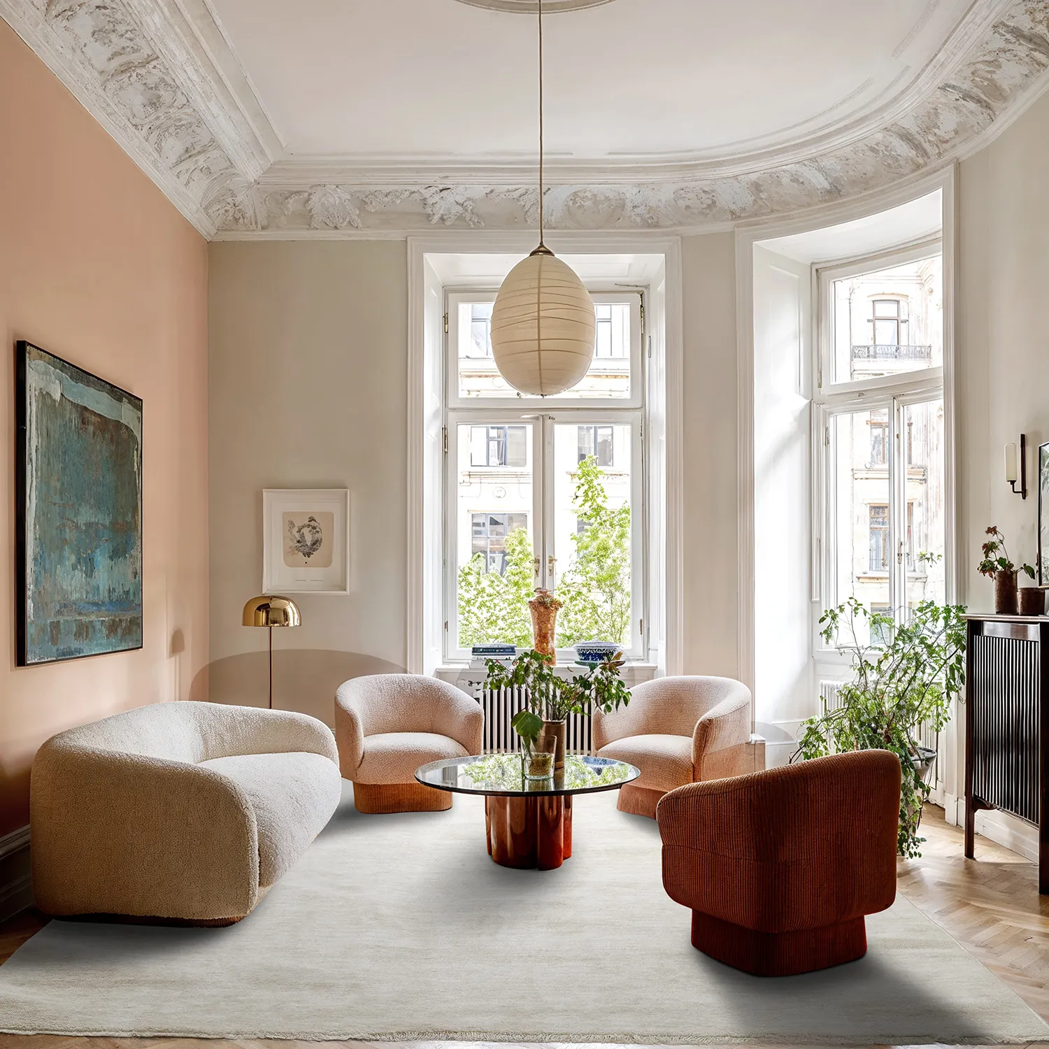 Wilton-Teppich - Kither (beige)