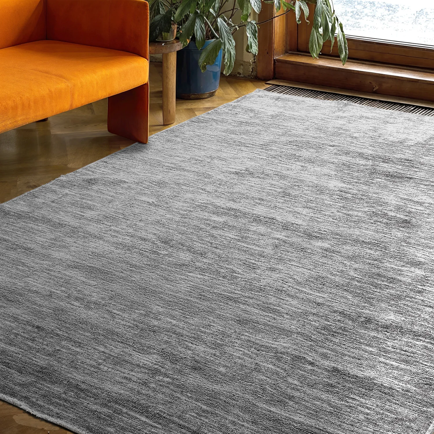 Tapis Wilton - Kither (gris clair)