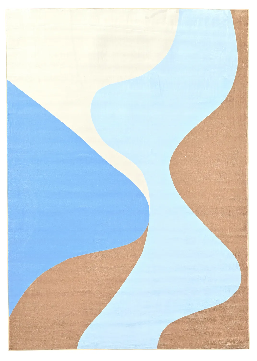 Tapis Wilton - Leiden (bleu/marron)