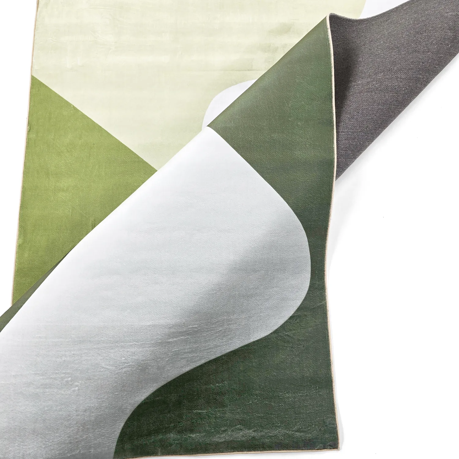 Wilton-Teppich - Leiden (grün)