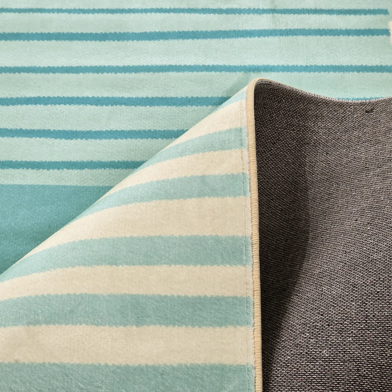 Wilton-Teppich - Lorne (türkis)