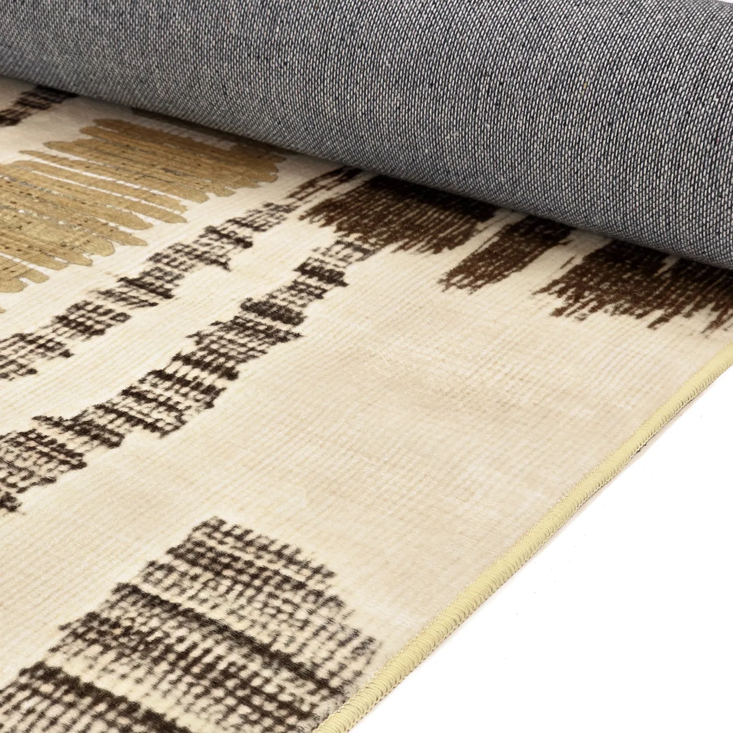 Wilton-Teppich - Lucerne (braun/mehrfarbig)