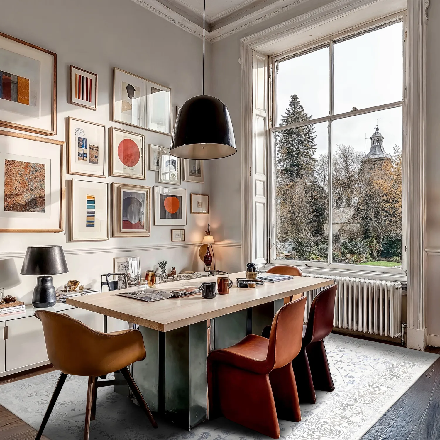 Wilton-Teppich - Mateur (grau)