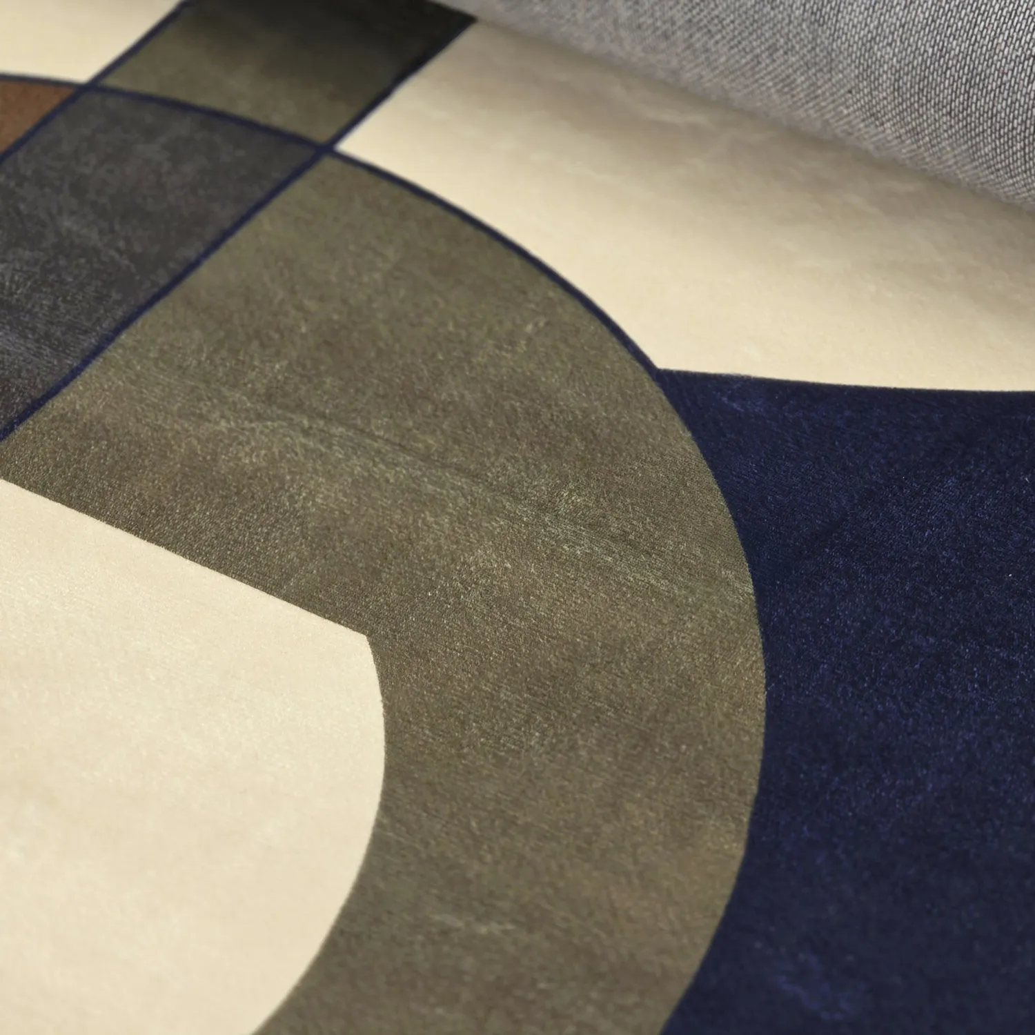 Wilton-Teppich - Nysa (braun/mehrfarbig)