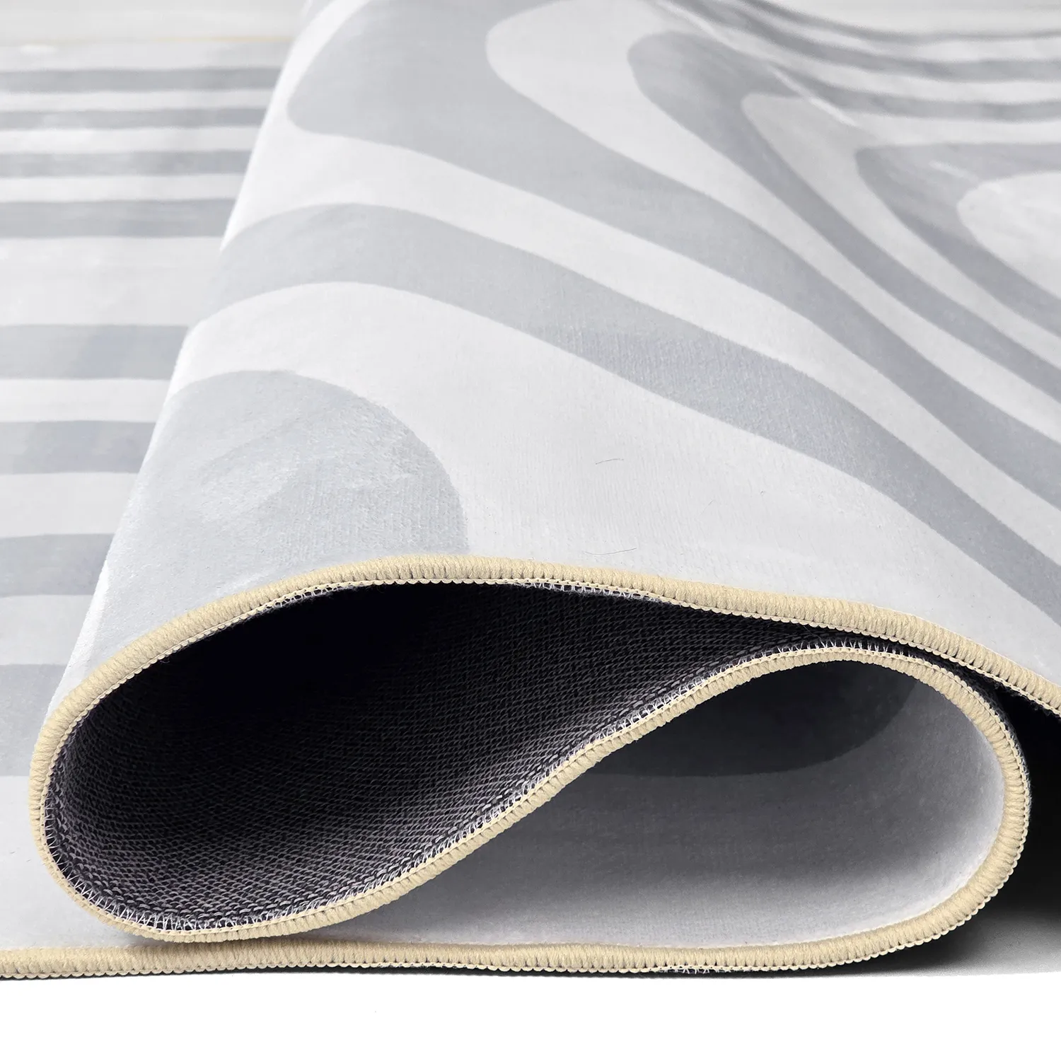 Wilton-Teppich - Obidos (grau/weiß)