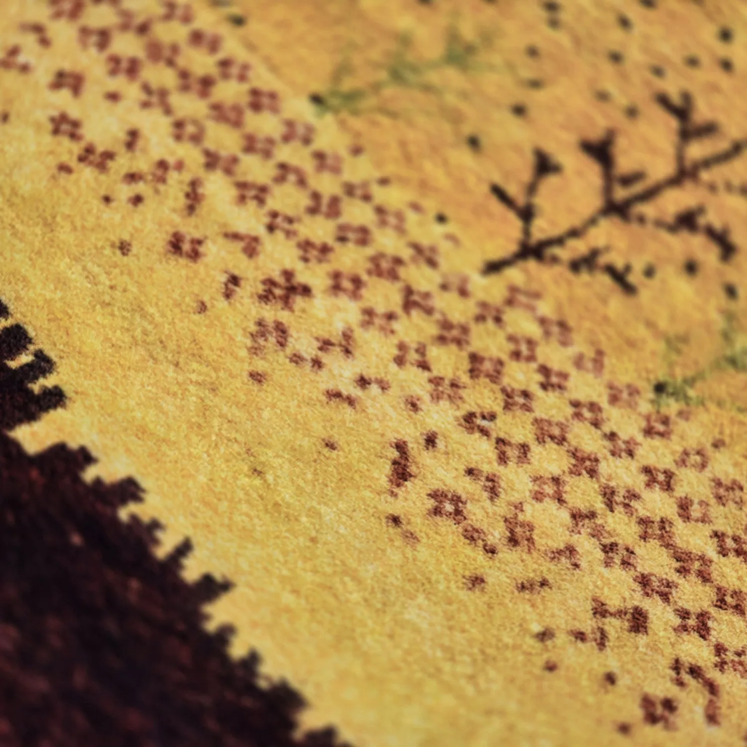 Wilton-Teppich - Oia (rot/mehrfarbig)