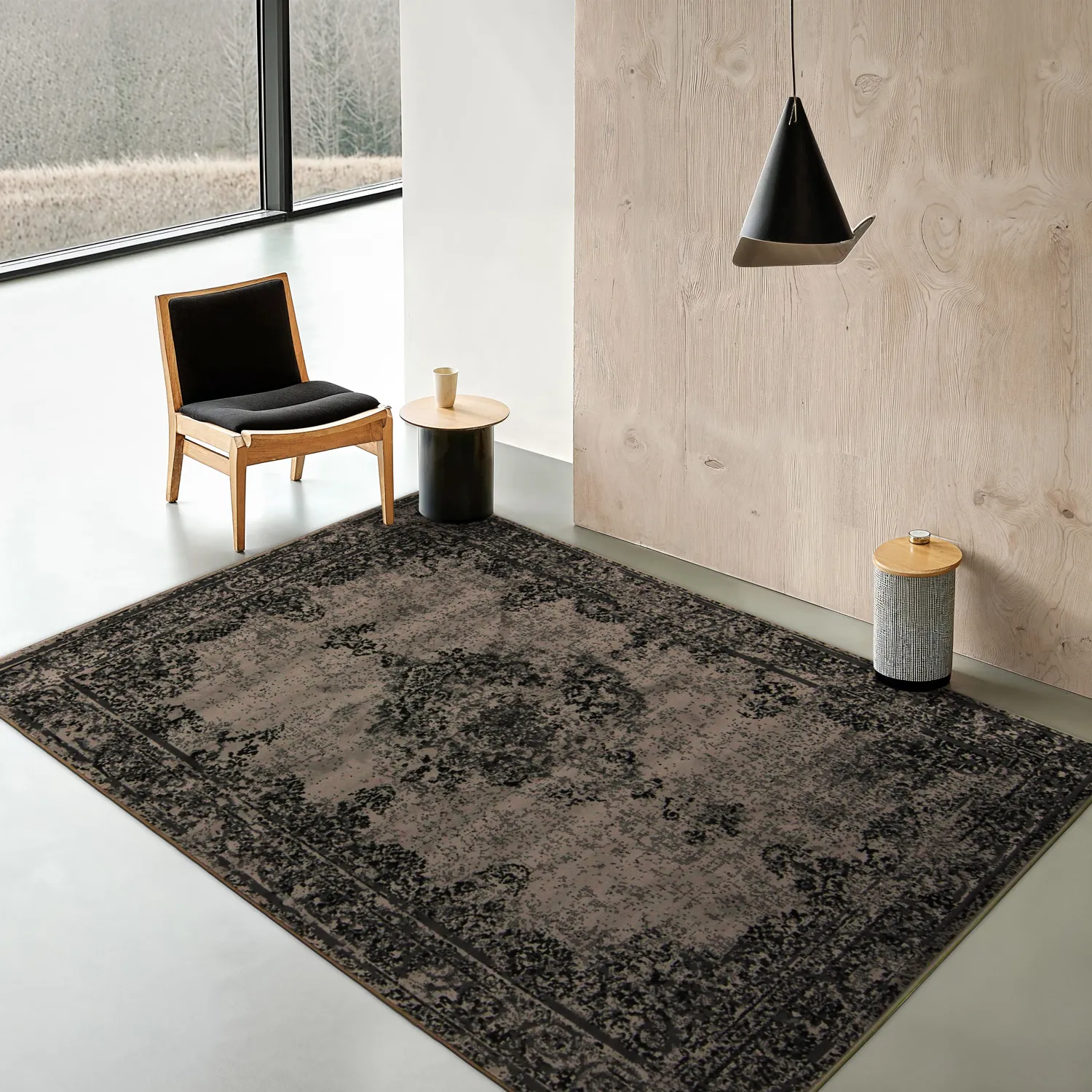 Wilton-Teppich - Peking (grau)