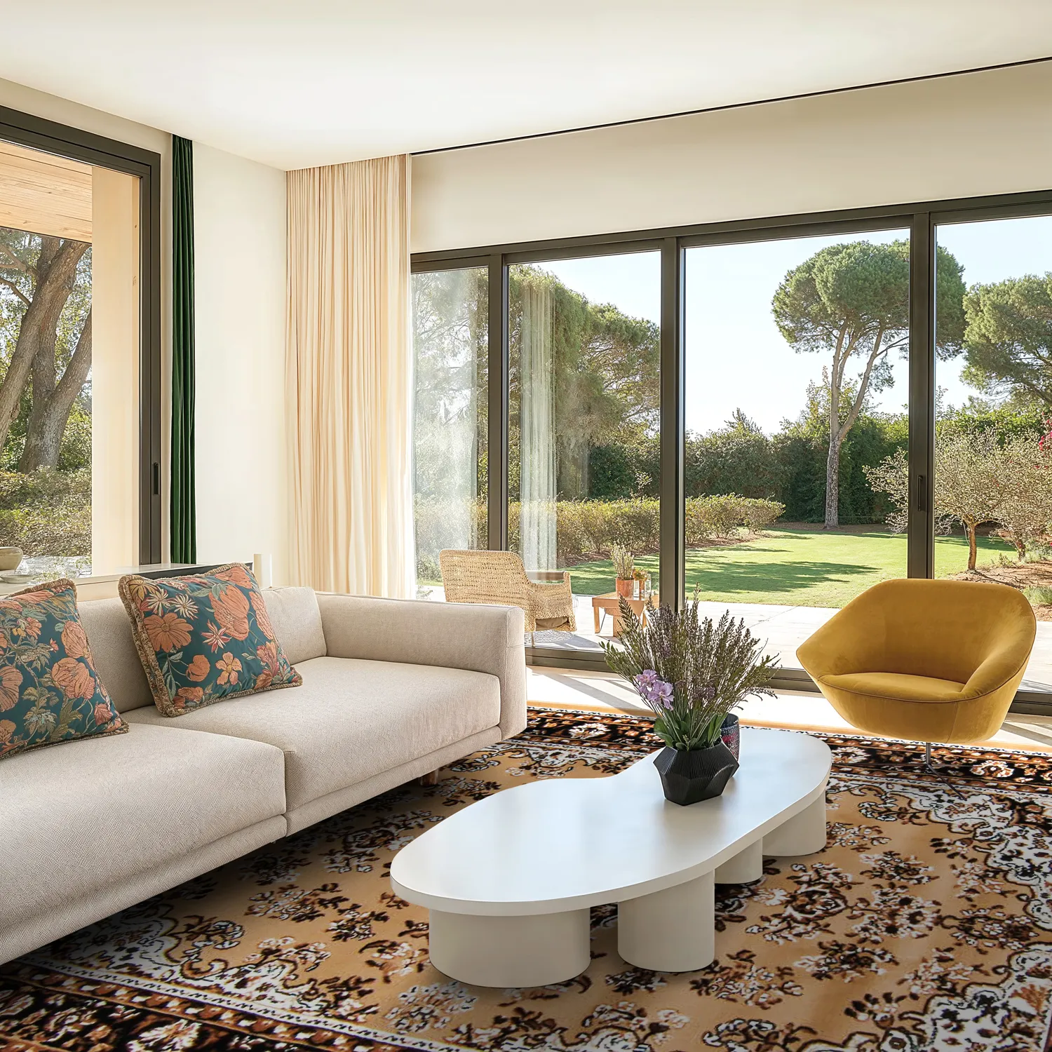 Wilton-Teppich - Peking (gold)