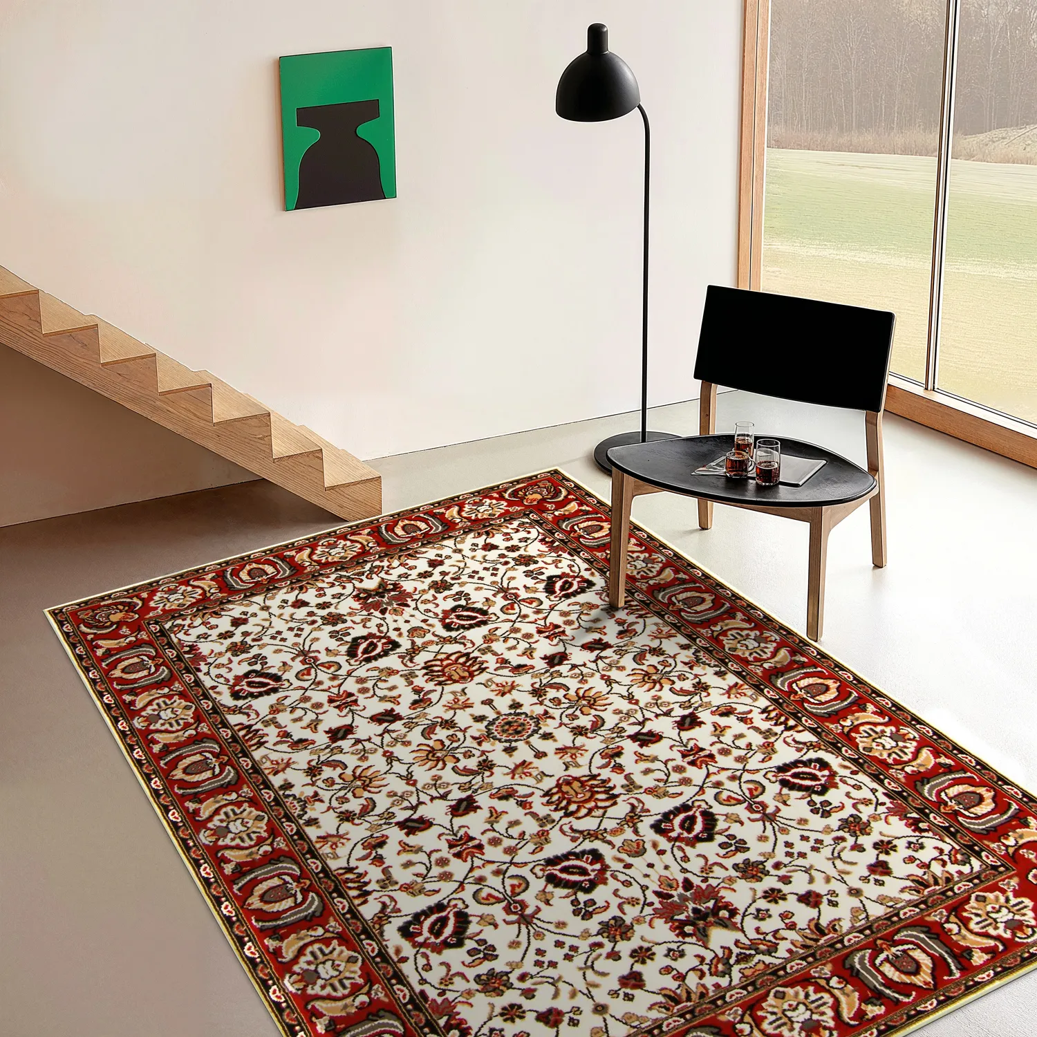 Wilton-Teppich - Peking Imperial (weiß)