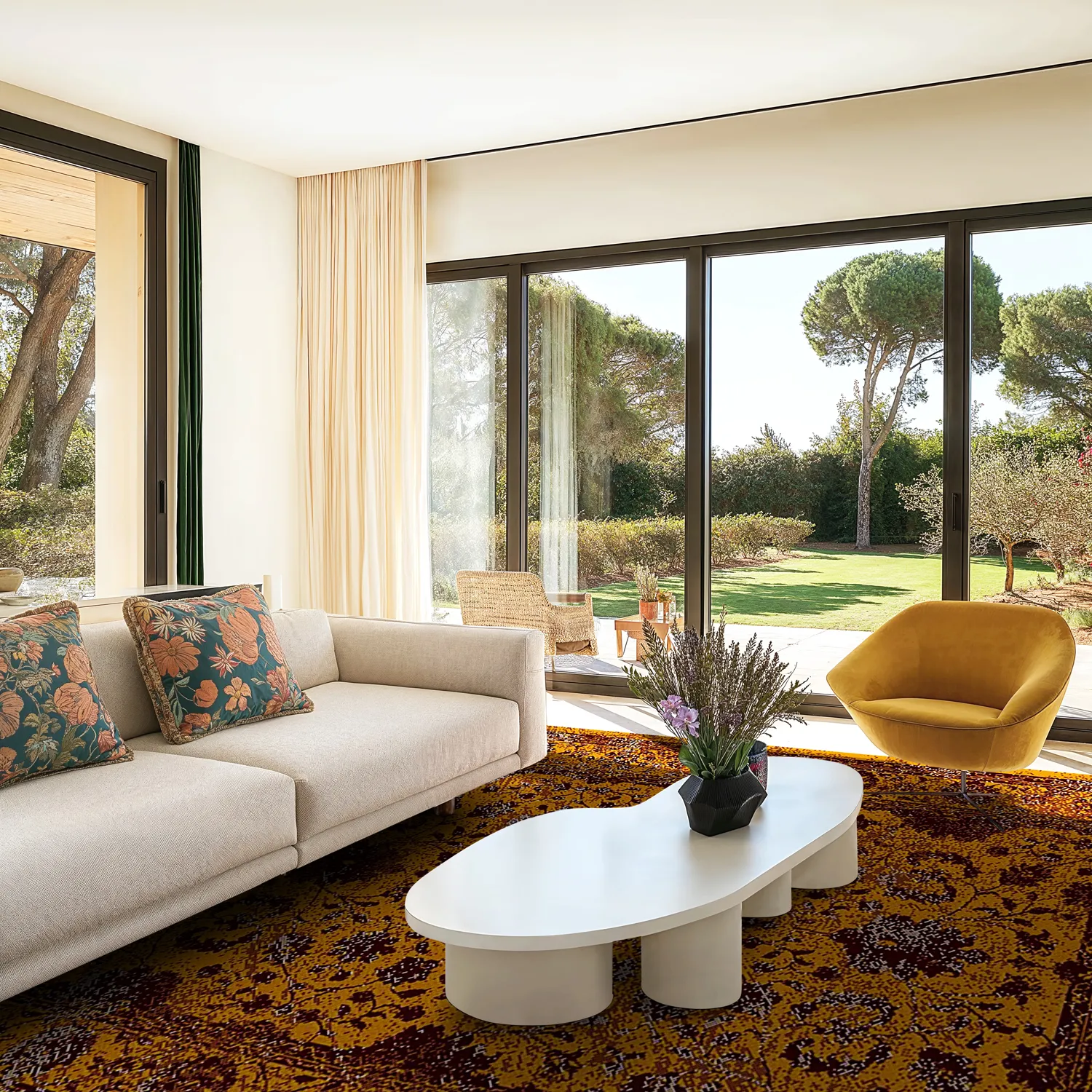 Tapis Wilton - Peking Majestic (doré)