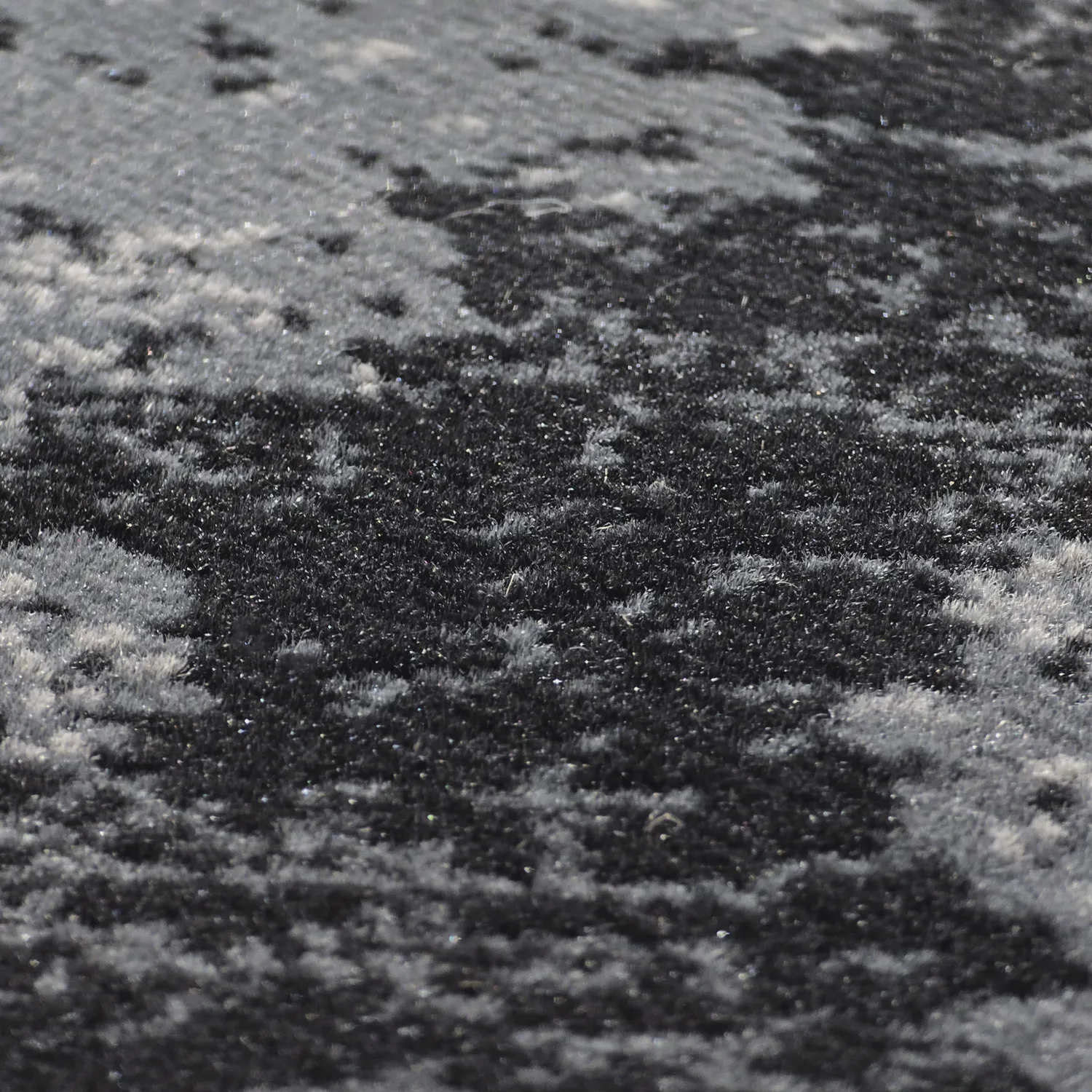 Rund Teppich - Peking Majestic (schwarz)