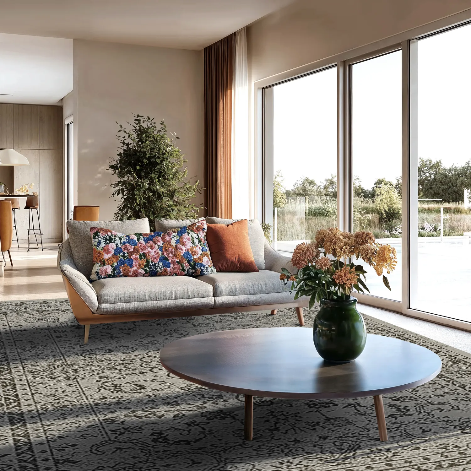 Wilton-Teppich - Peking Noble (grau)