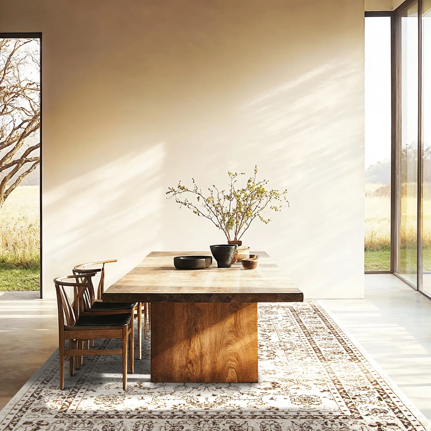 Wilton-Teppich - Peking Noble (weiß)