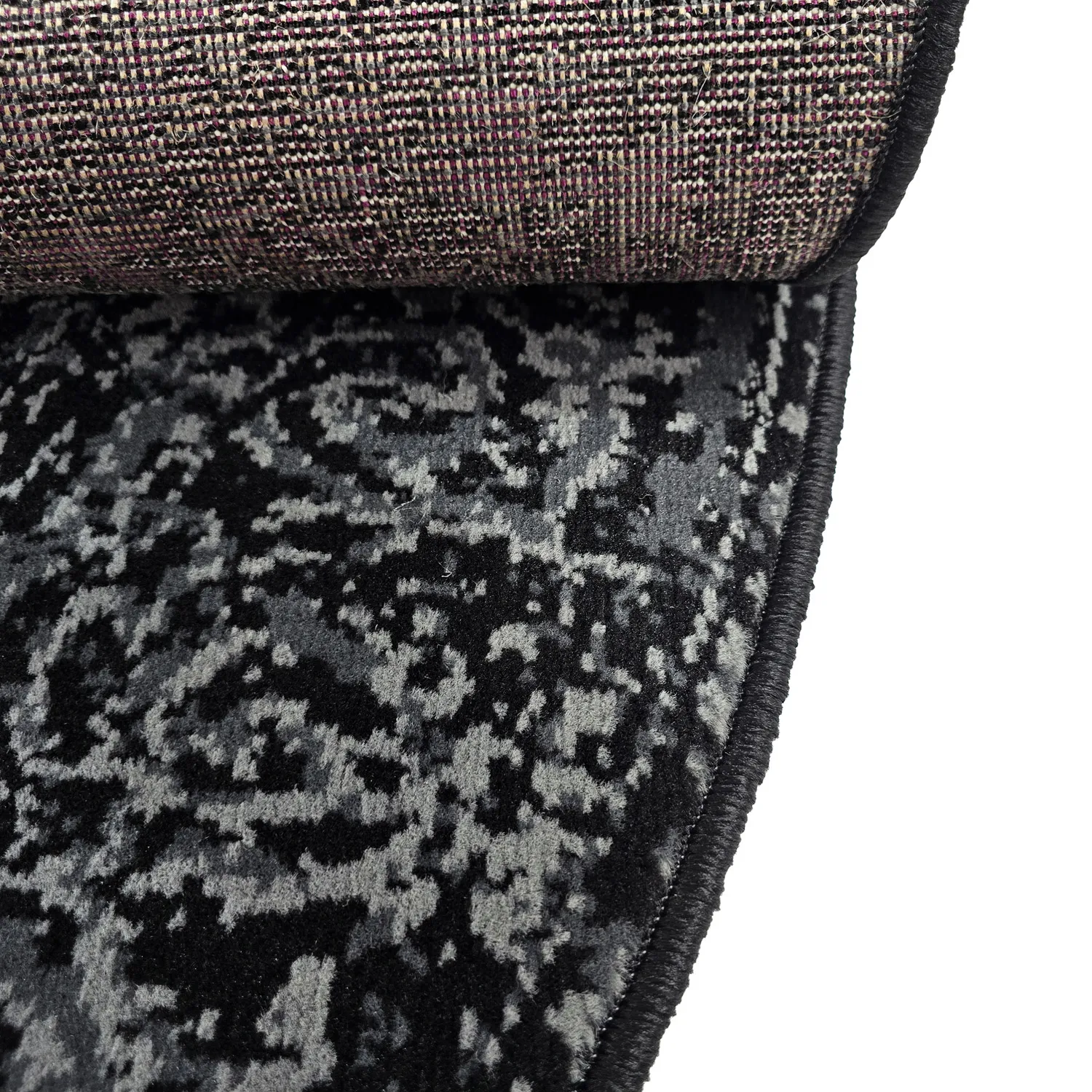 Rund Teppich - Peking (schwarz)