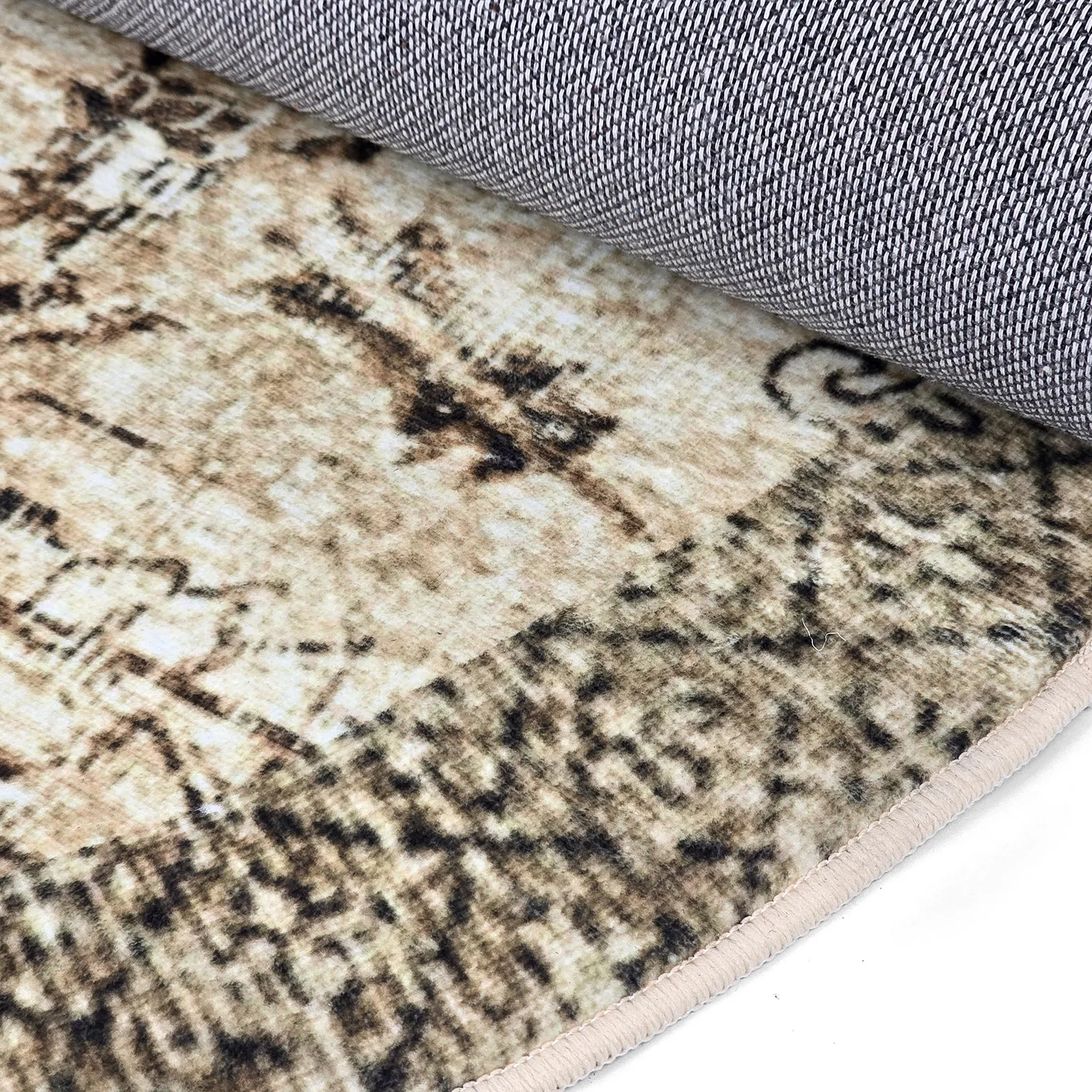 Rund Teppich - Rosalie (braun)