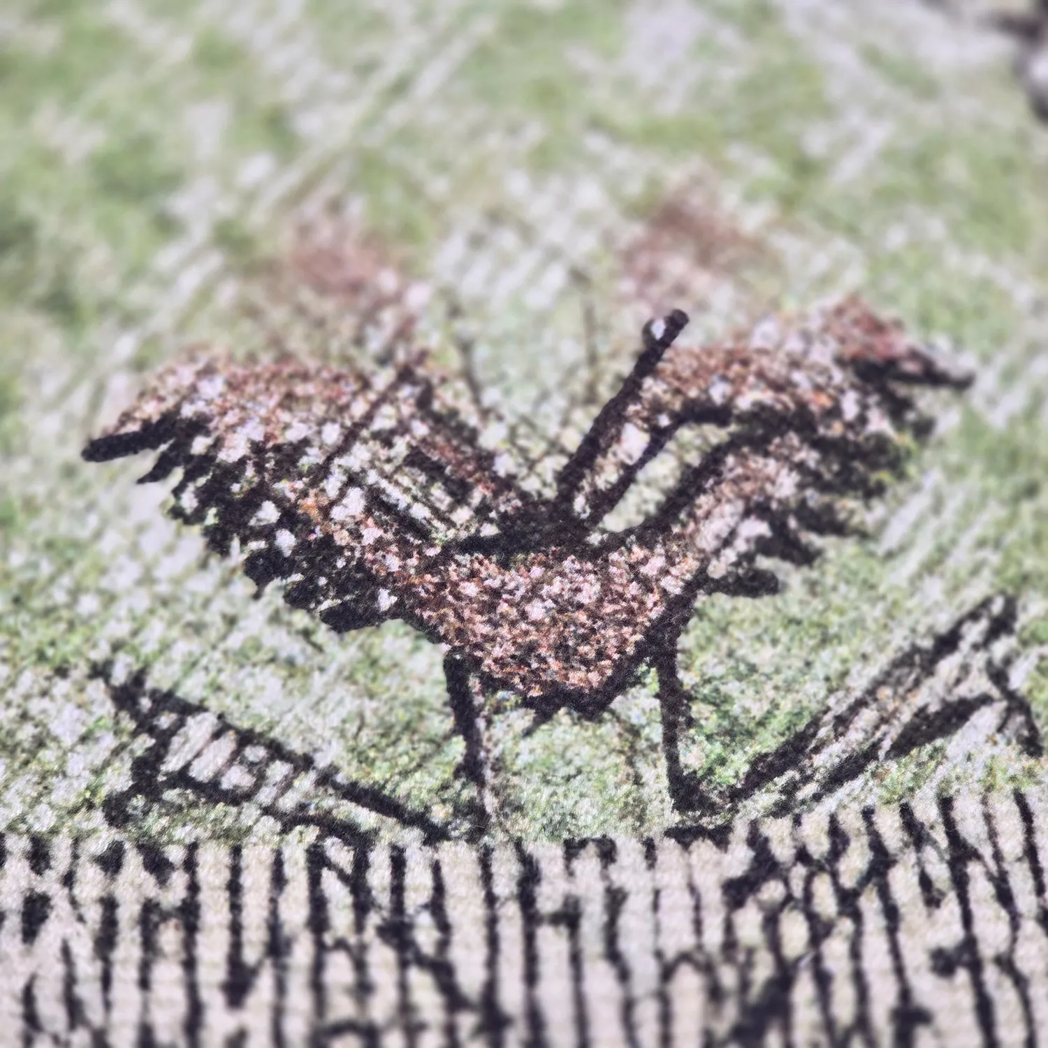 Rund Teppich - Rosalie (grün)