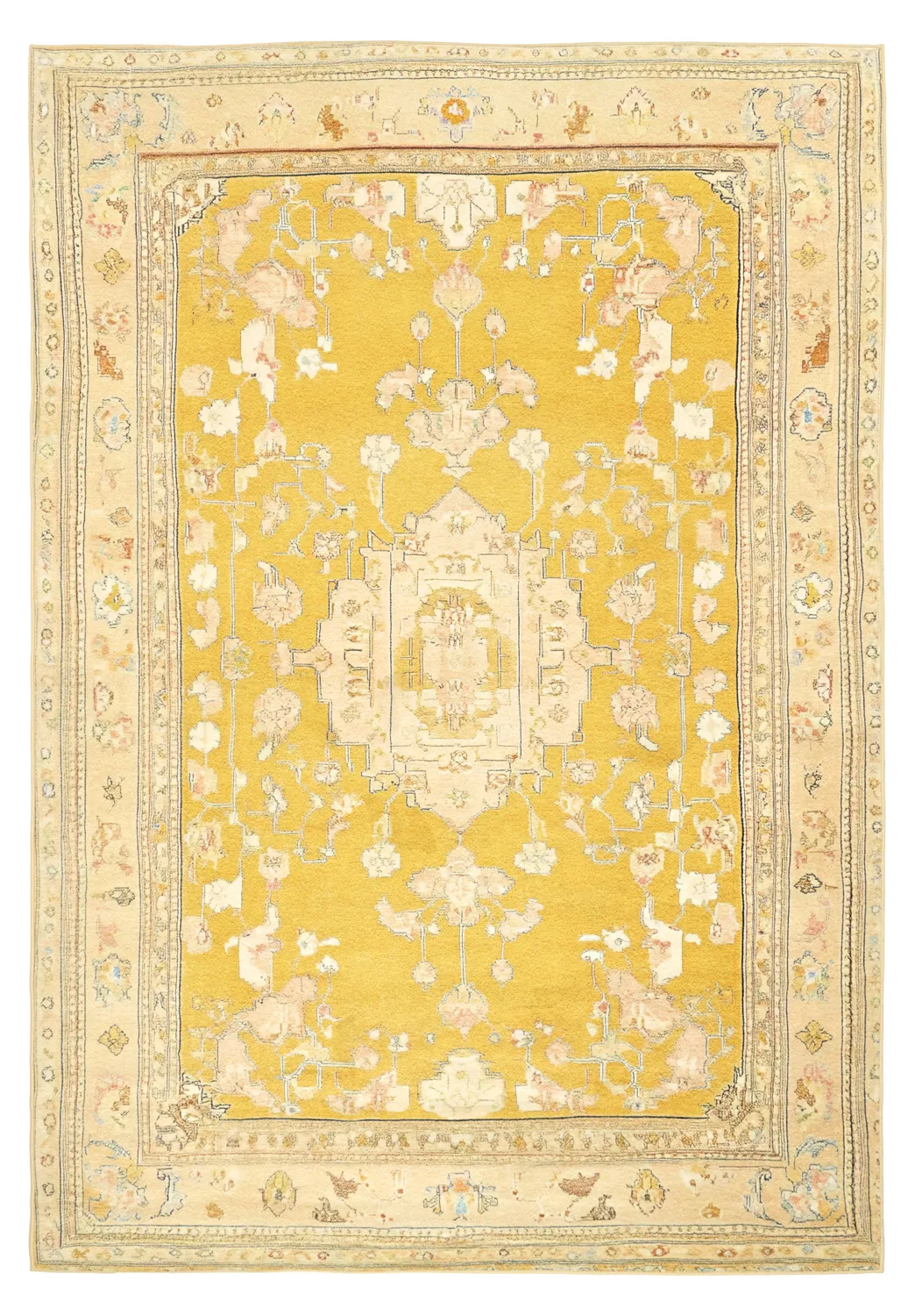 Tapis Wilton - Siwa (jaune)