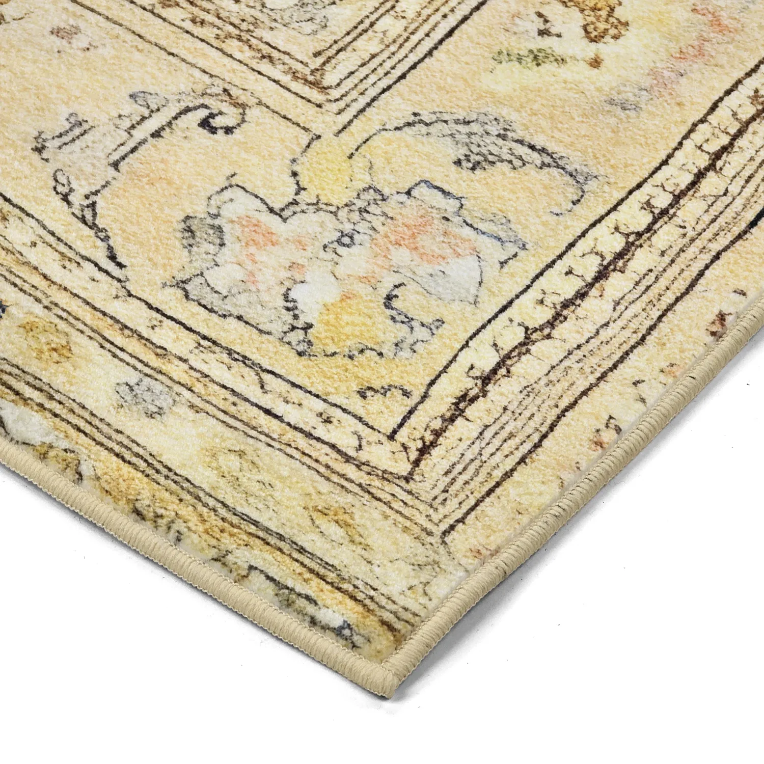 Tapis Wilton - Siwa (jaune)