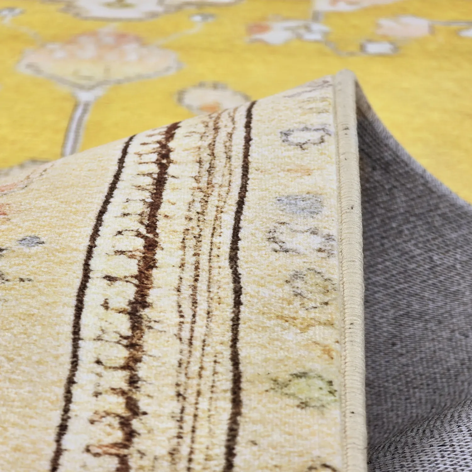 Tapis Wilton - Siwa (jaune)