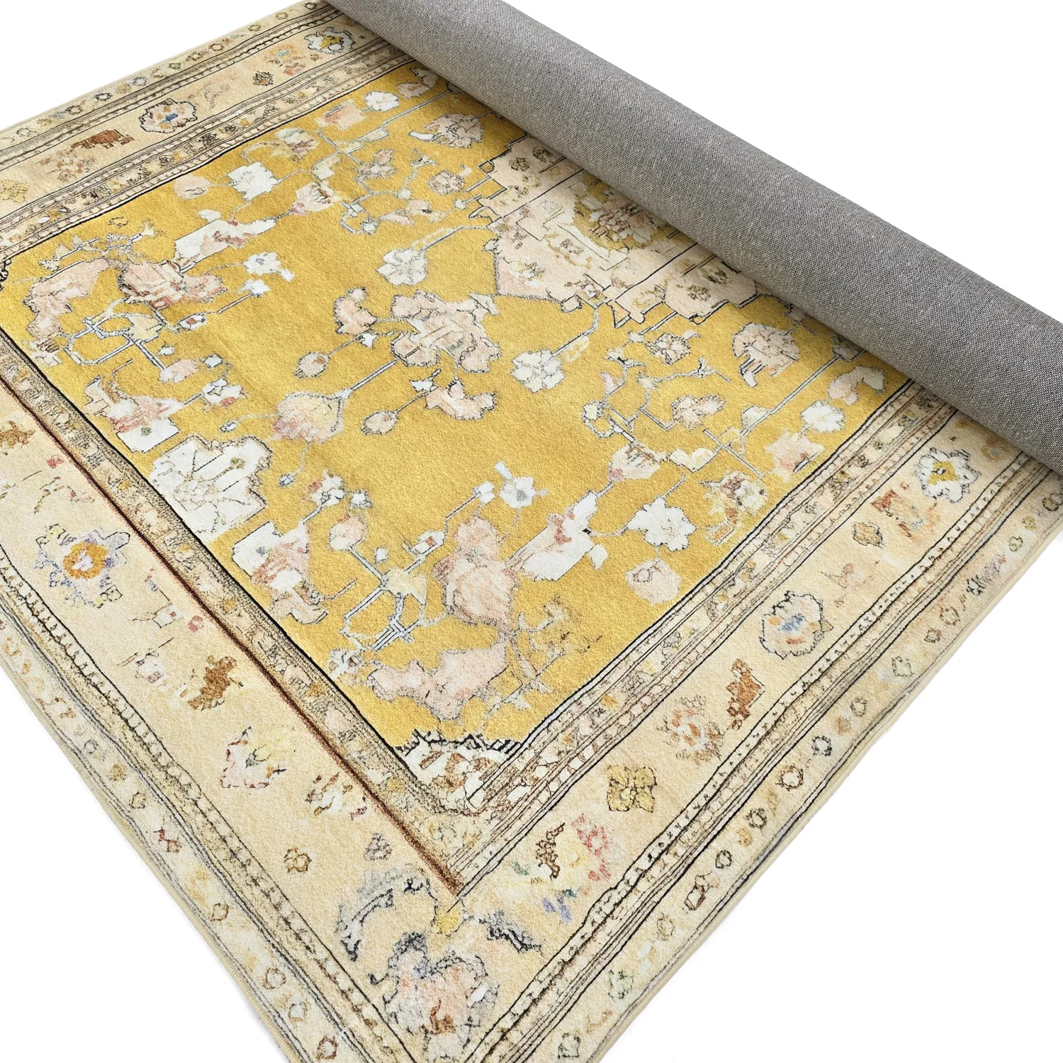 Tapis Wilton - Siwa (jaune)