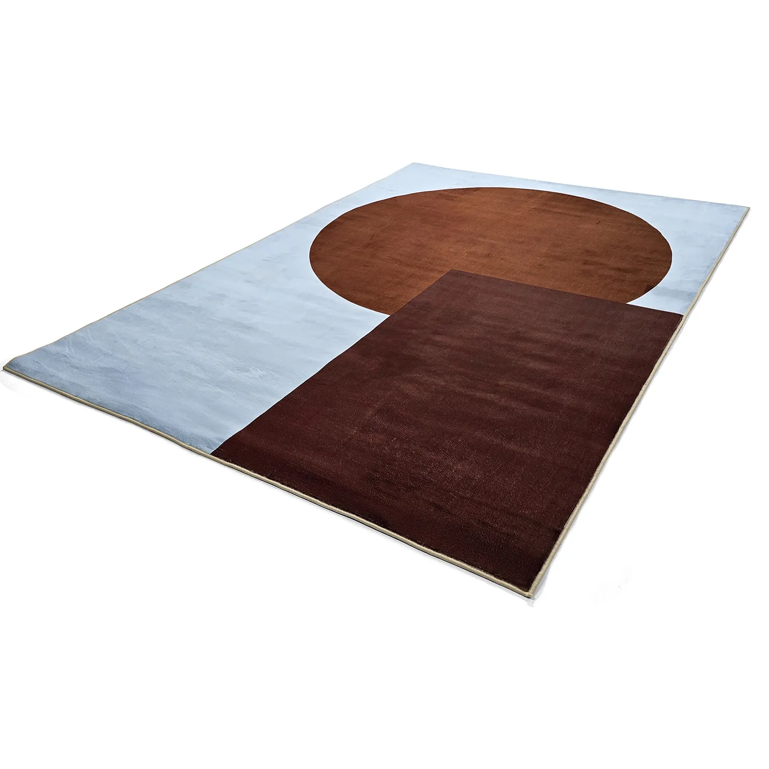 Wilton-Teppich - Taos (hellblau/mehrfarbig)