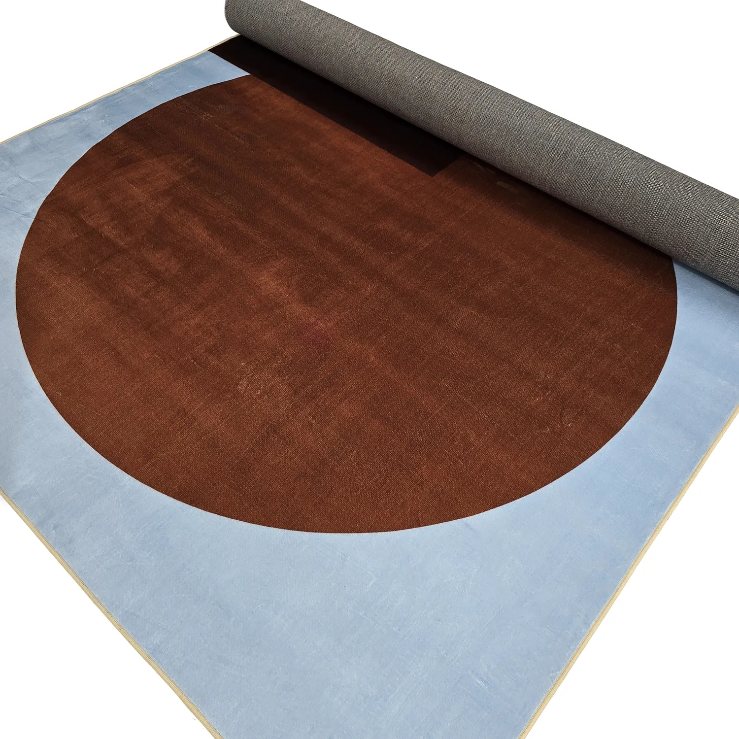 Wilton-Teppich - Taos (hellblau/mehrfarbig)