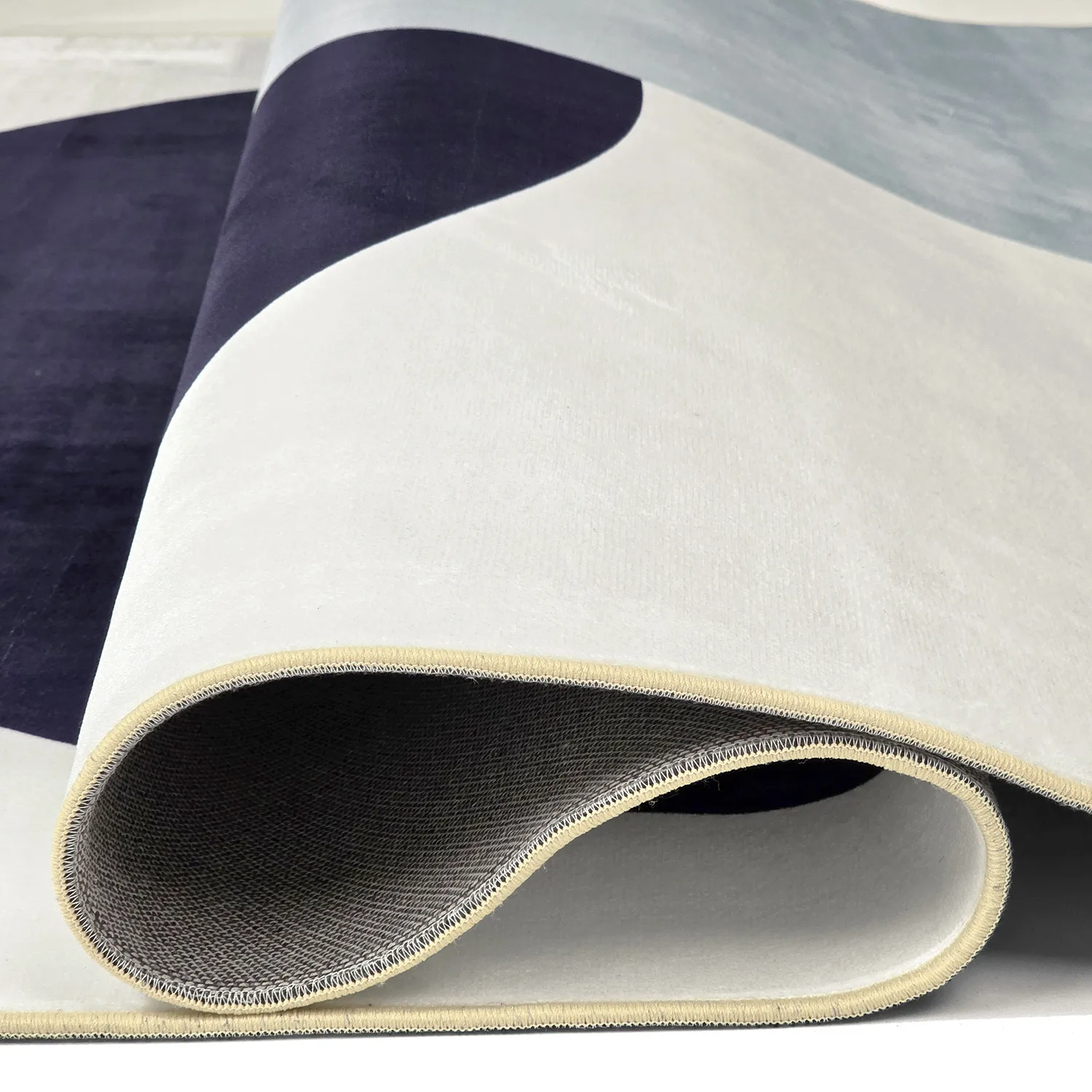 Wilton-Teppich - Taos (weiß/schwarz/grau)