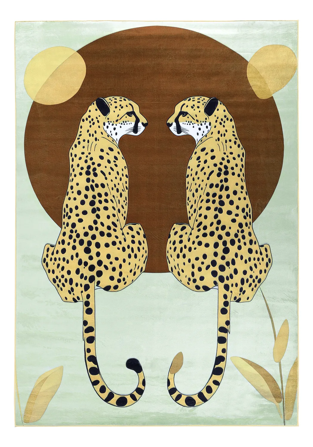 Wilton-Teppich - Ubud (leopard)