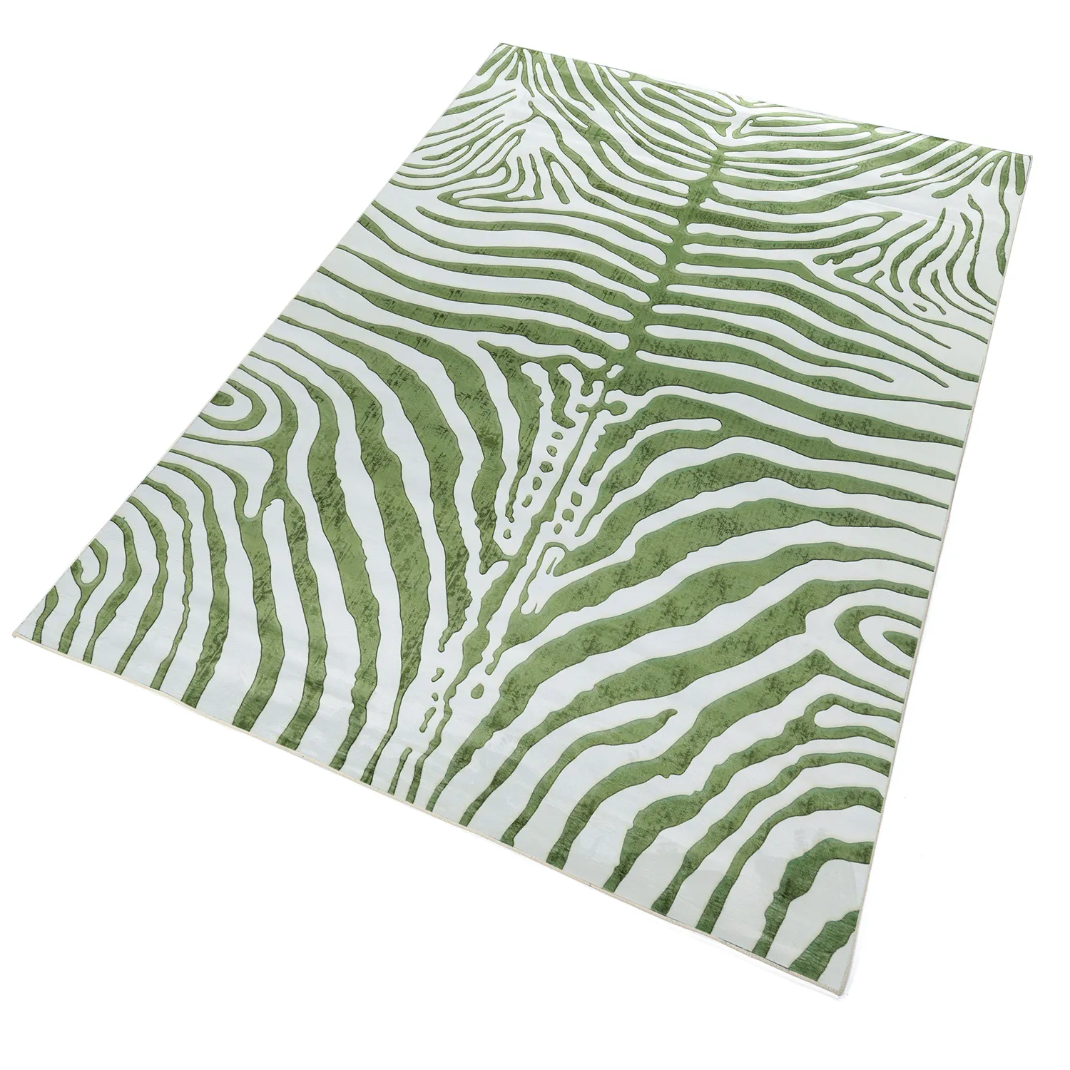 Tapis Wilton - Zebra (vert)