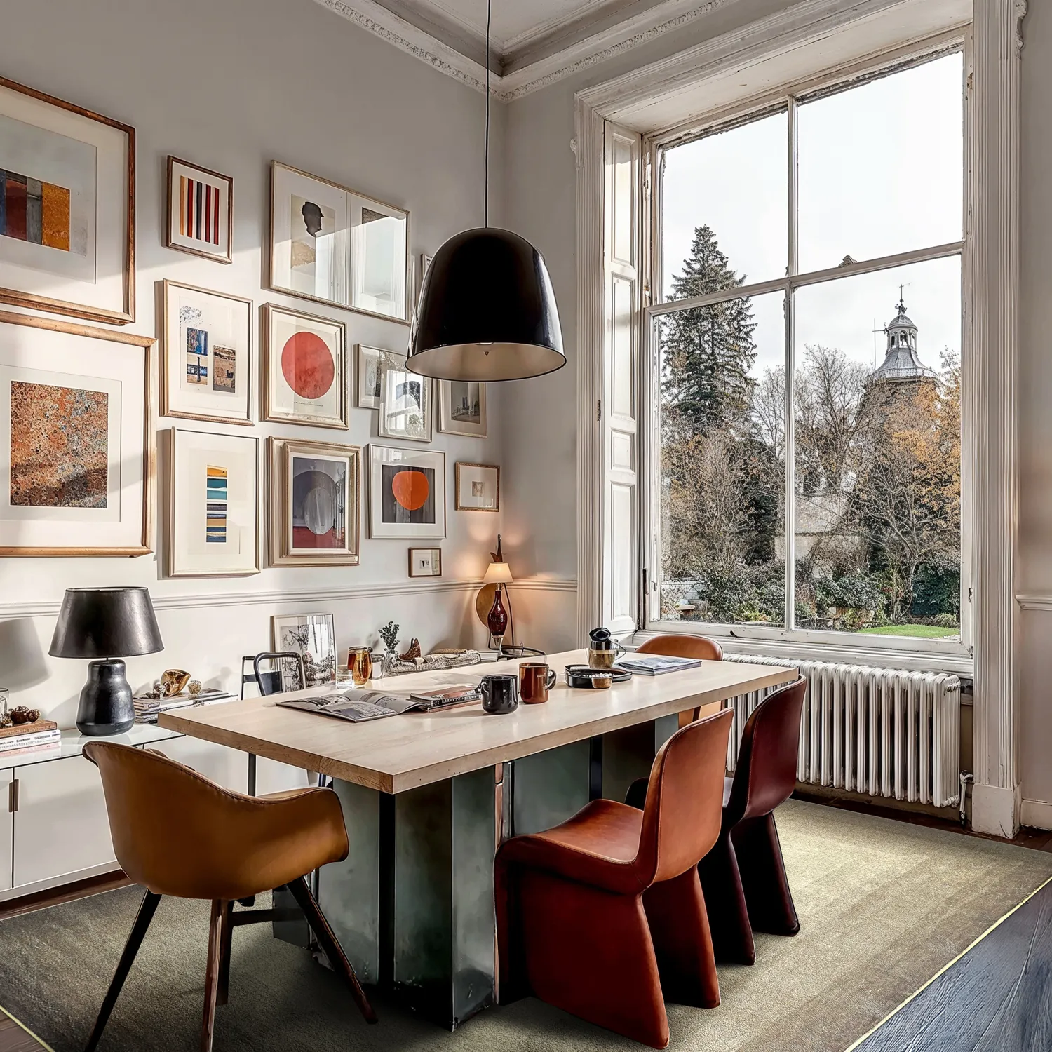 Wilton-Teppich - Zina (braun)