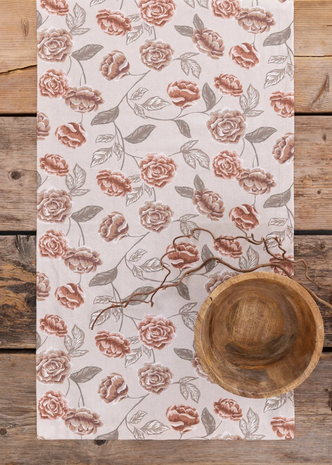 Chemins de table - Chemins Wreath (rose)