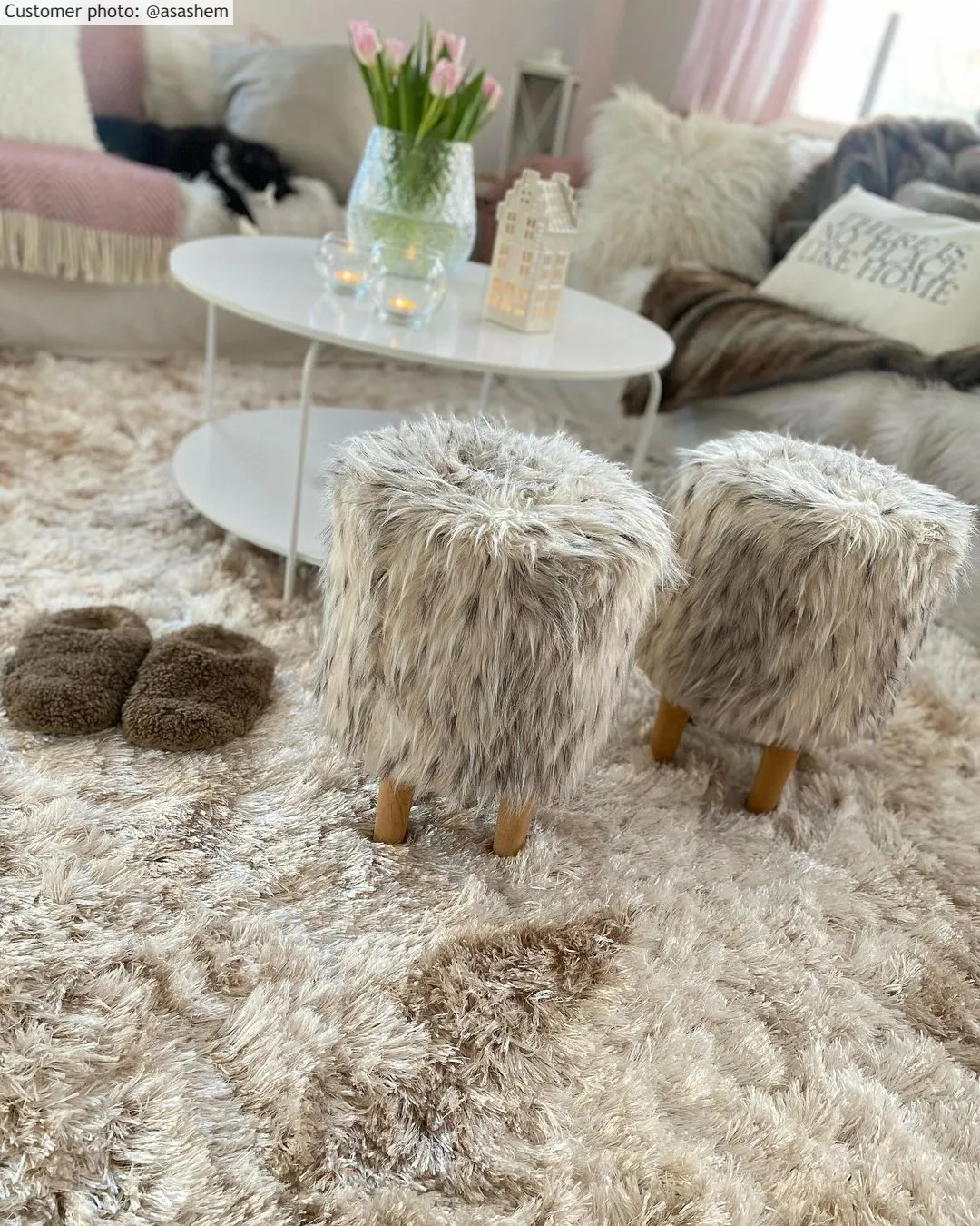 Hochflorteppiche - Janjira (offwhite)