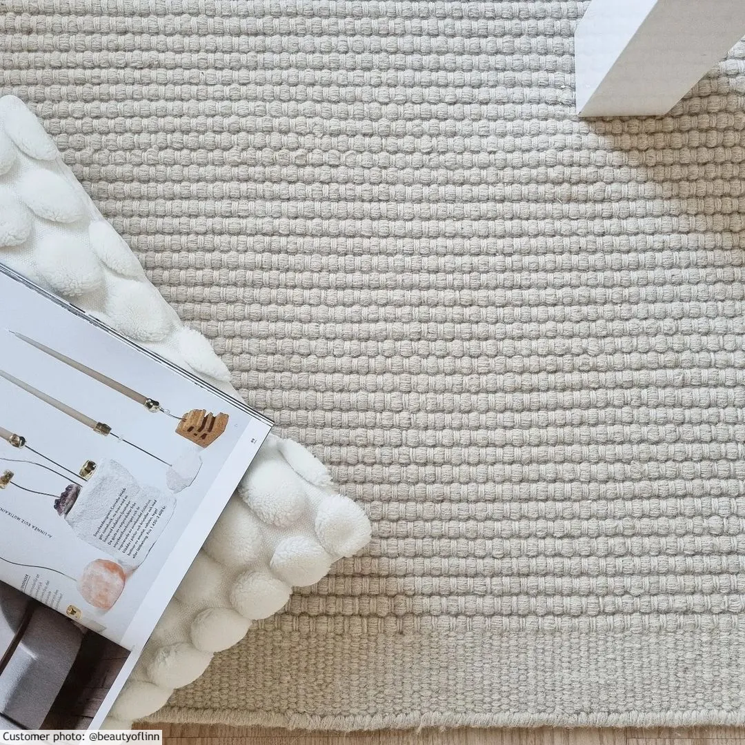 Wollteppich - Coastal (creme)