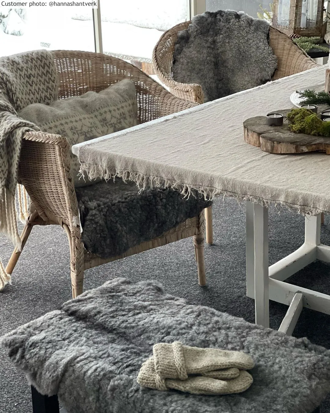 Schaffell Gotland von Schweden